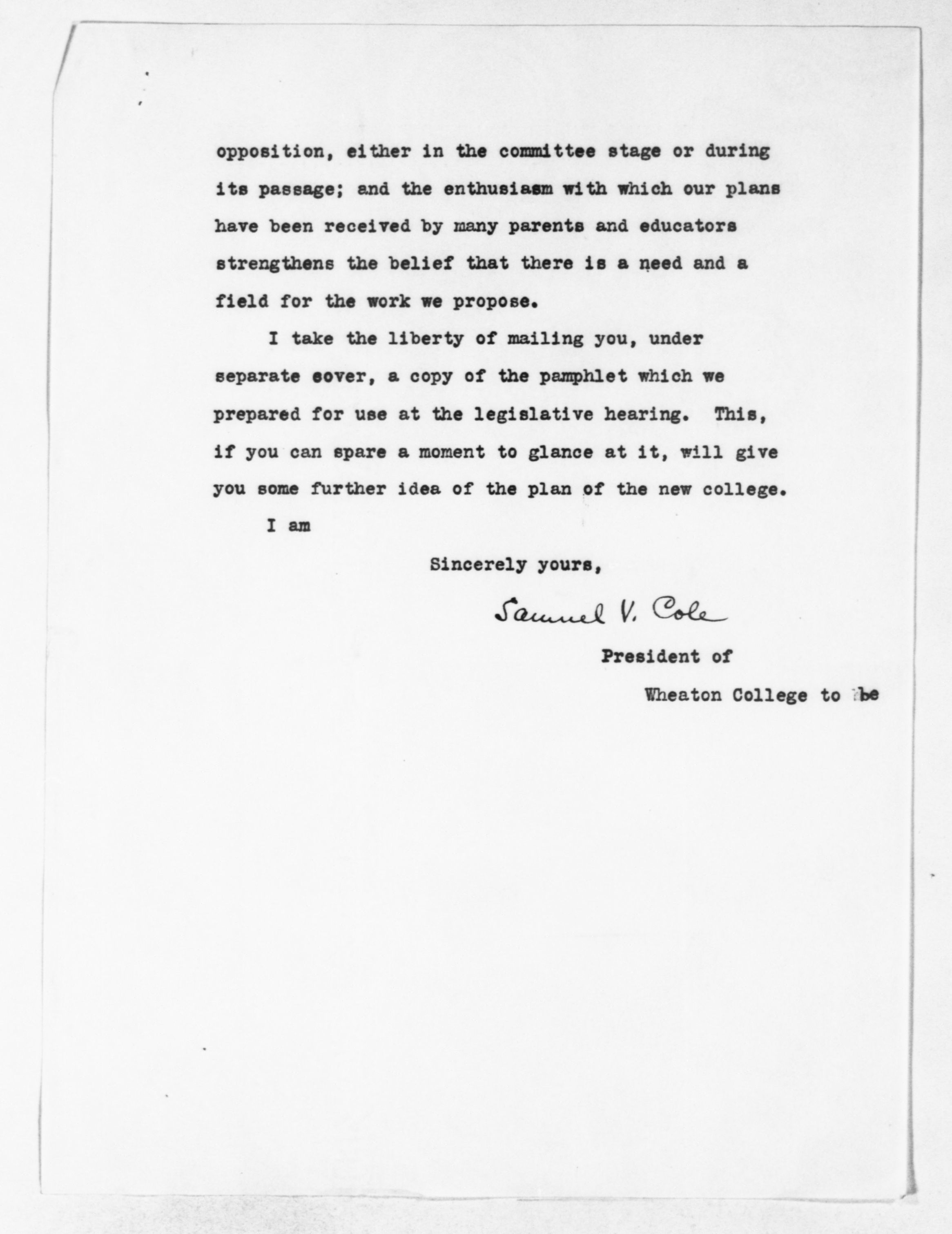 Scanned image of the current content page