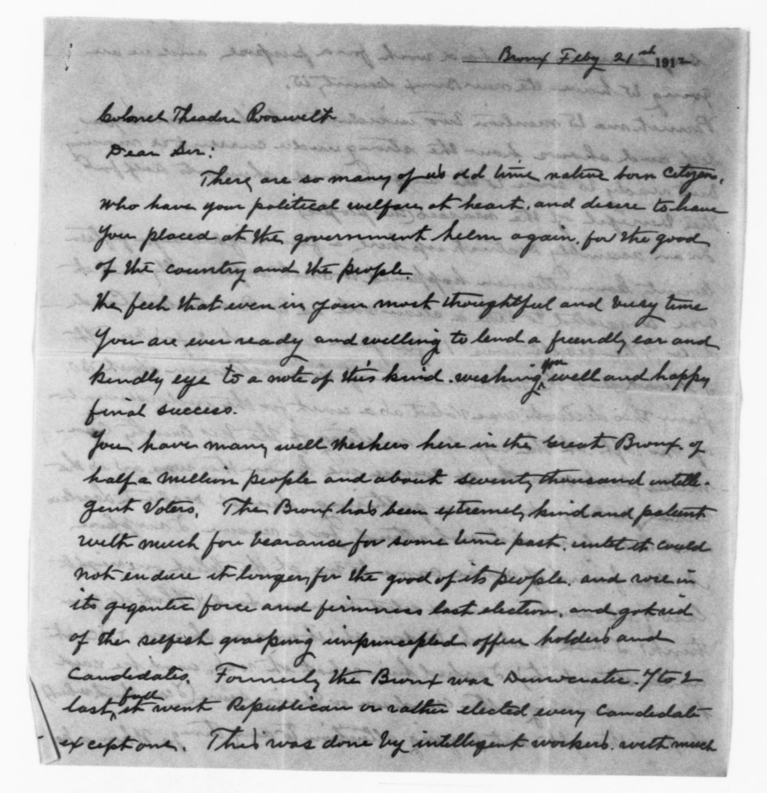 Scanned image of the current content page