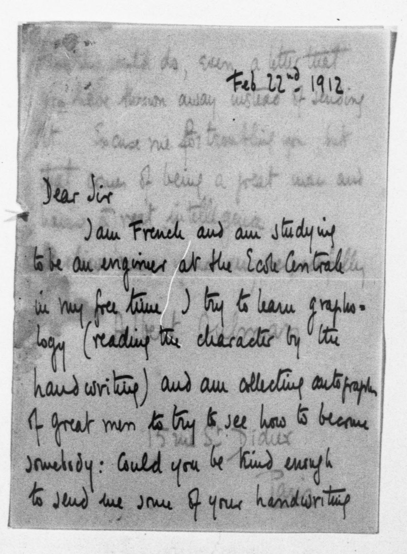 Scanned image of the current content page