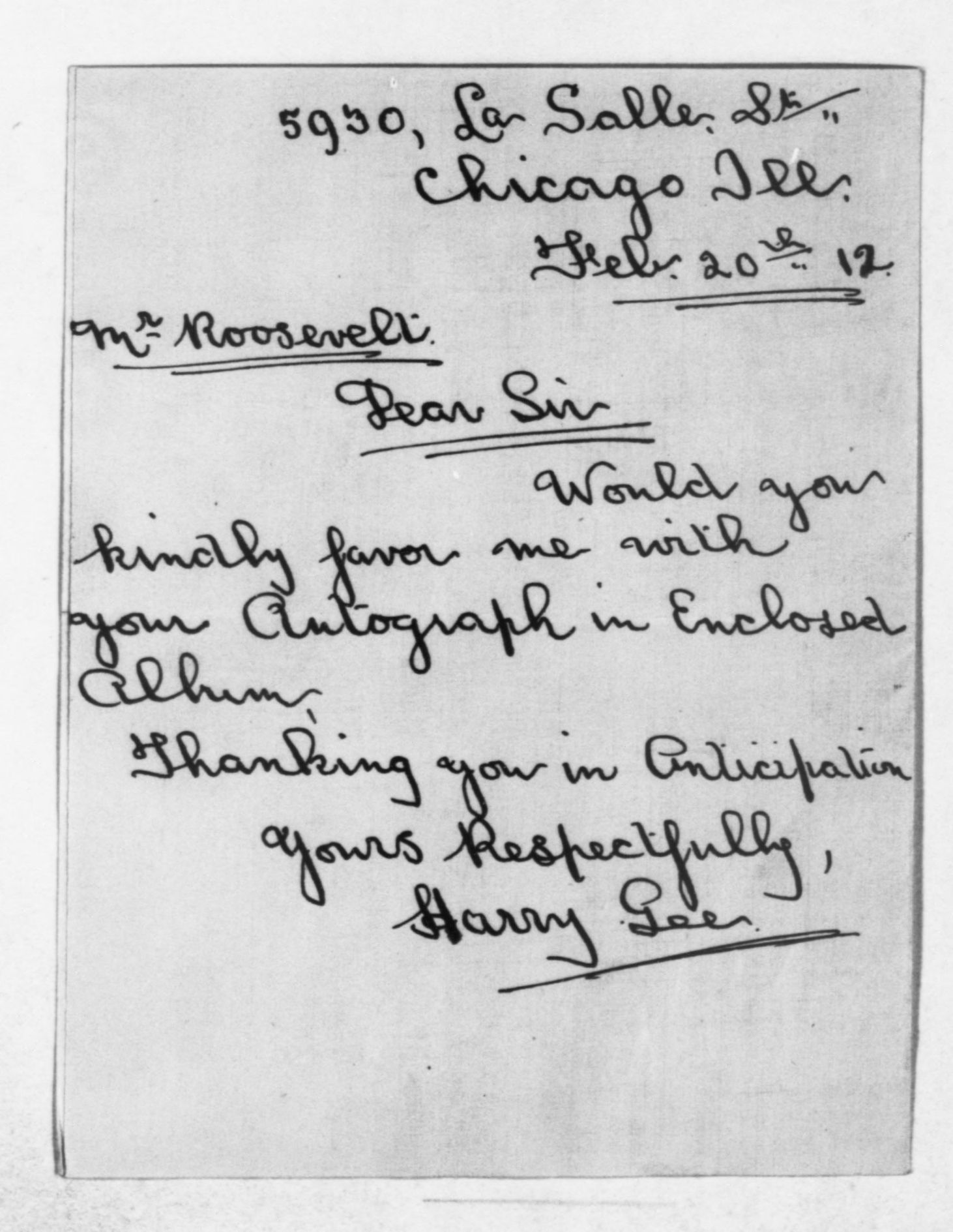 Scanned image of the current content page