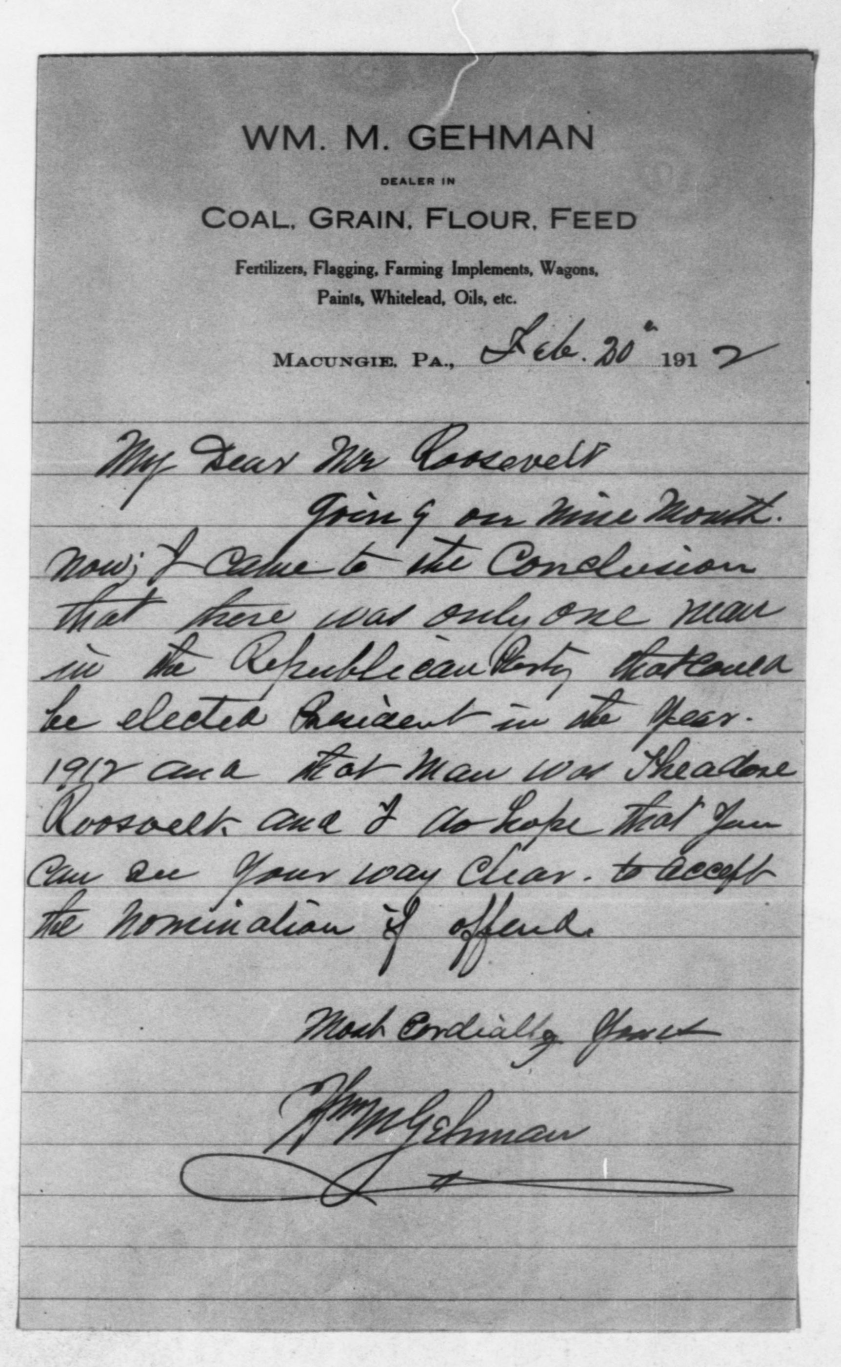 Scanned image of the current content page