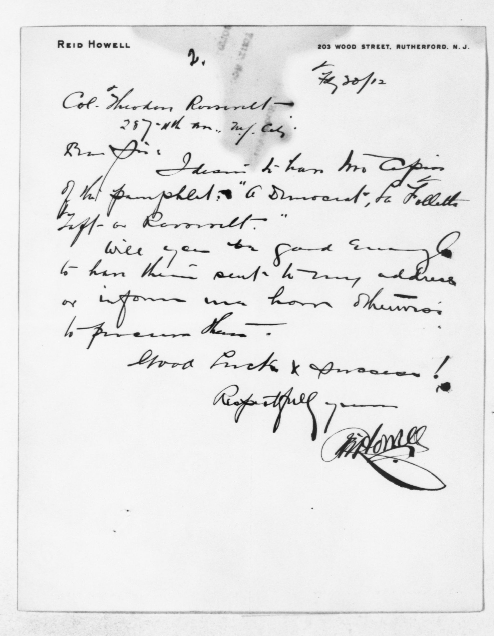 Scanned image of the current content page