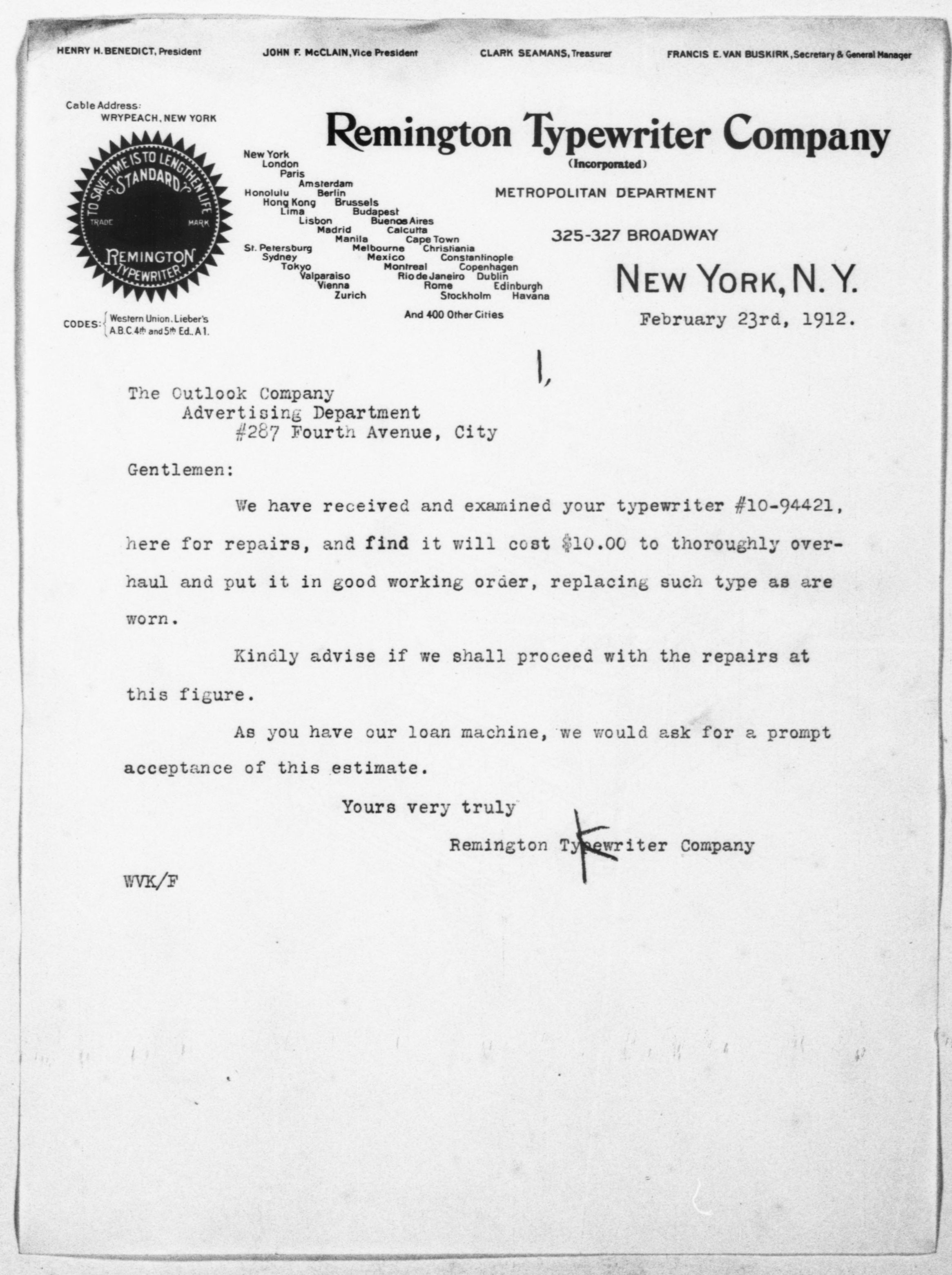 Scanned image of the current content page