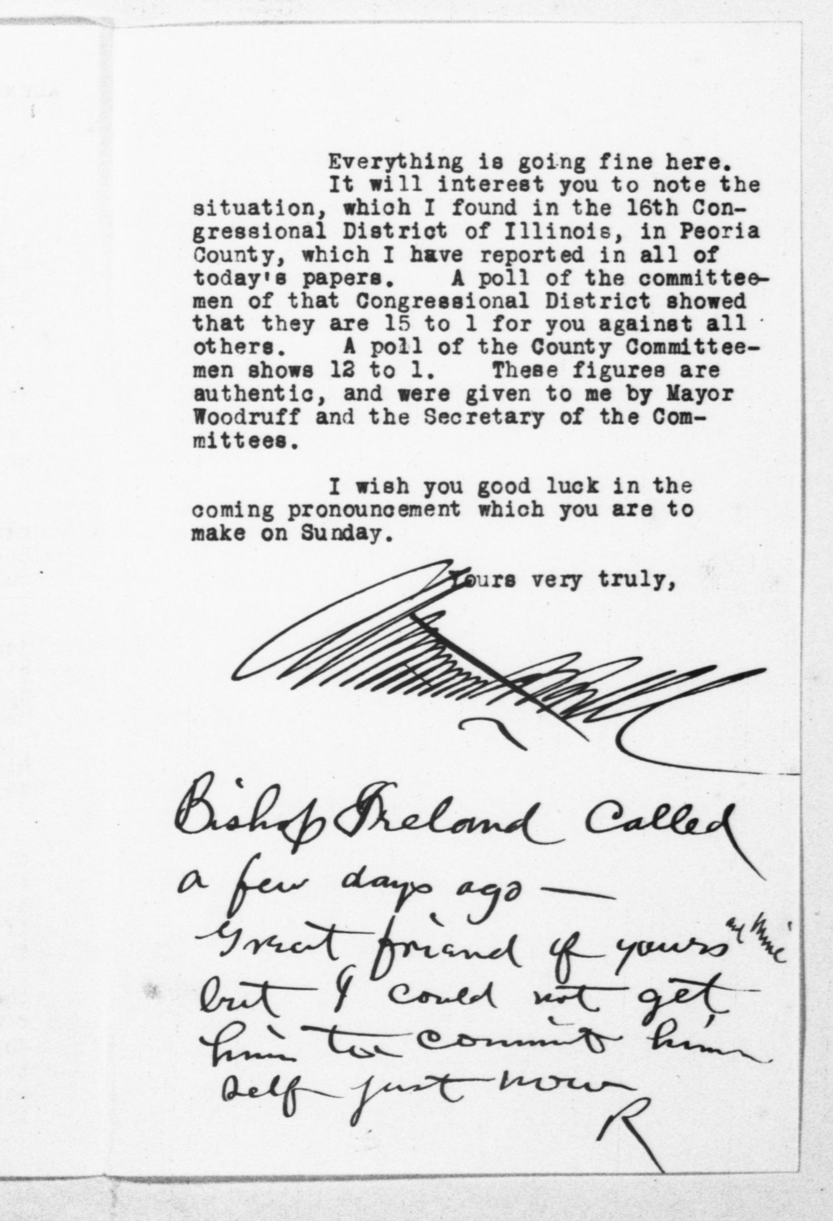 Scanned image of the current content page