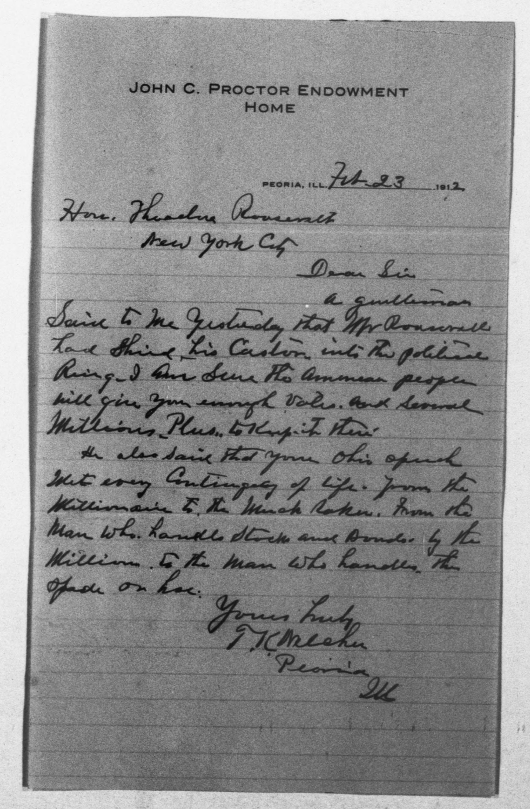 Scanned image of the current content page