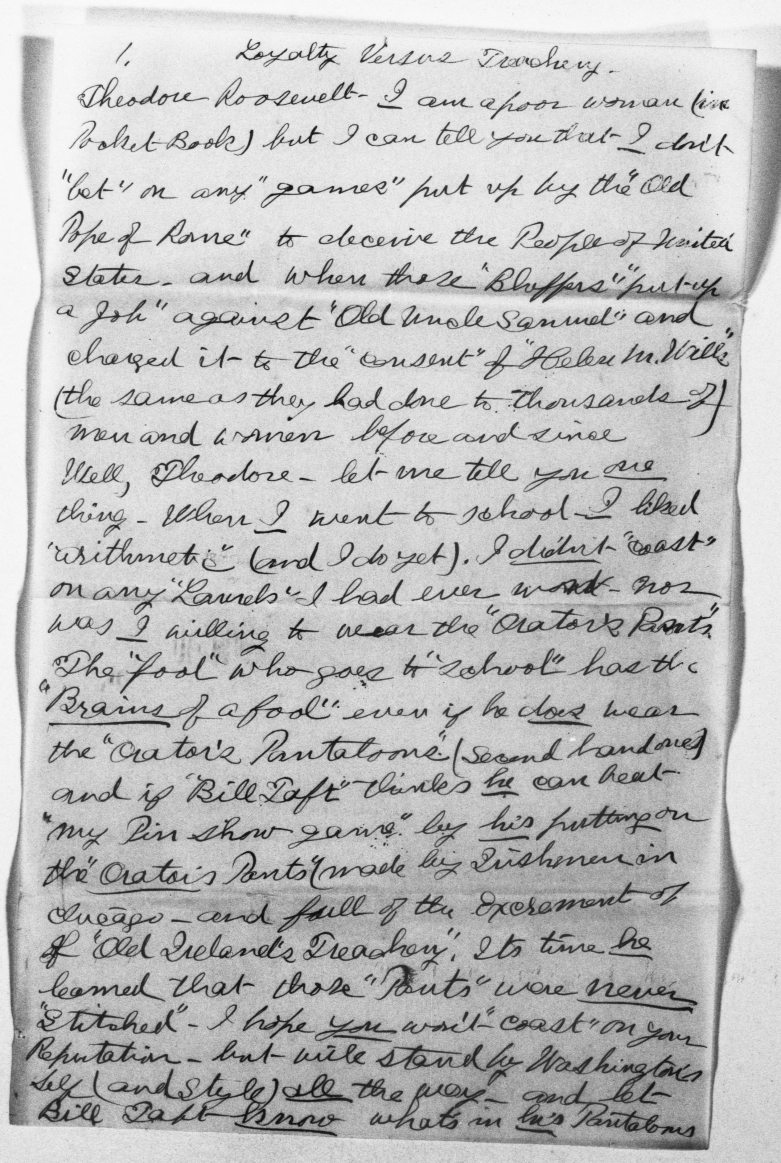 Scanned image of the current content page