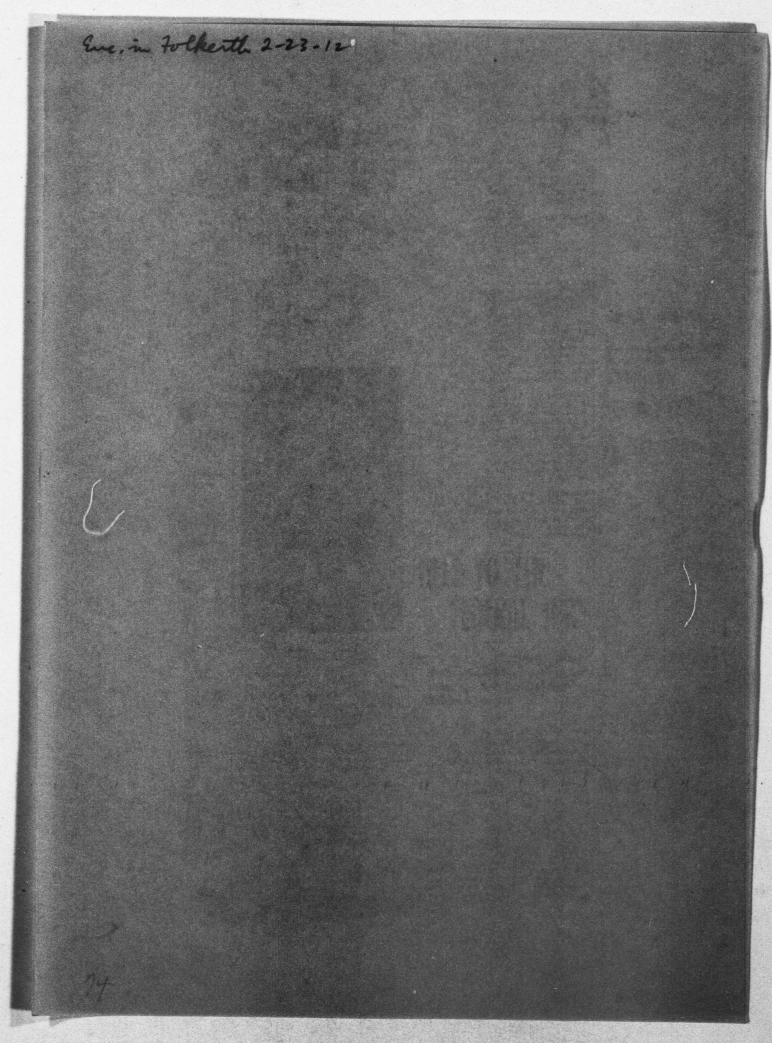 Scanned image of the current content page
