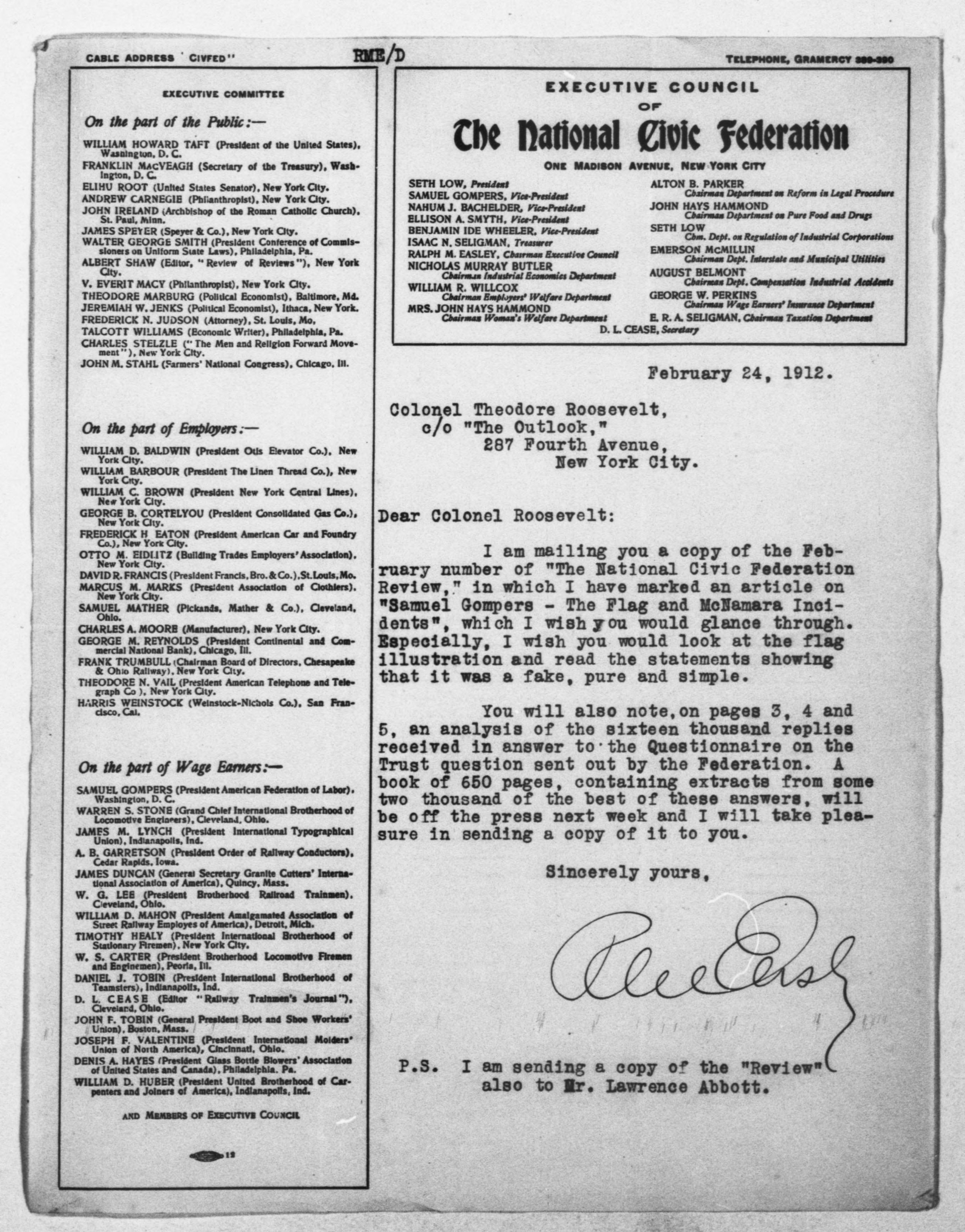 Scanned image of the current content page