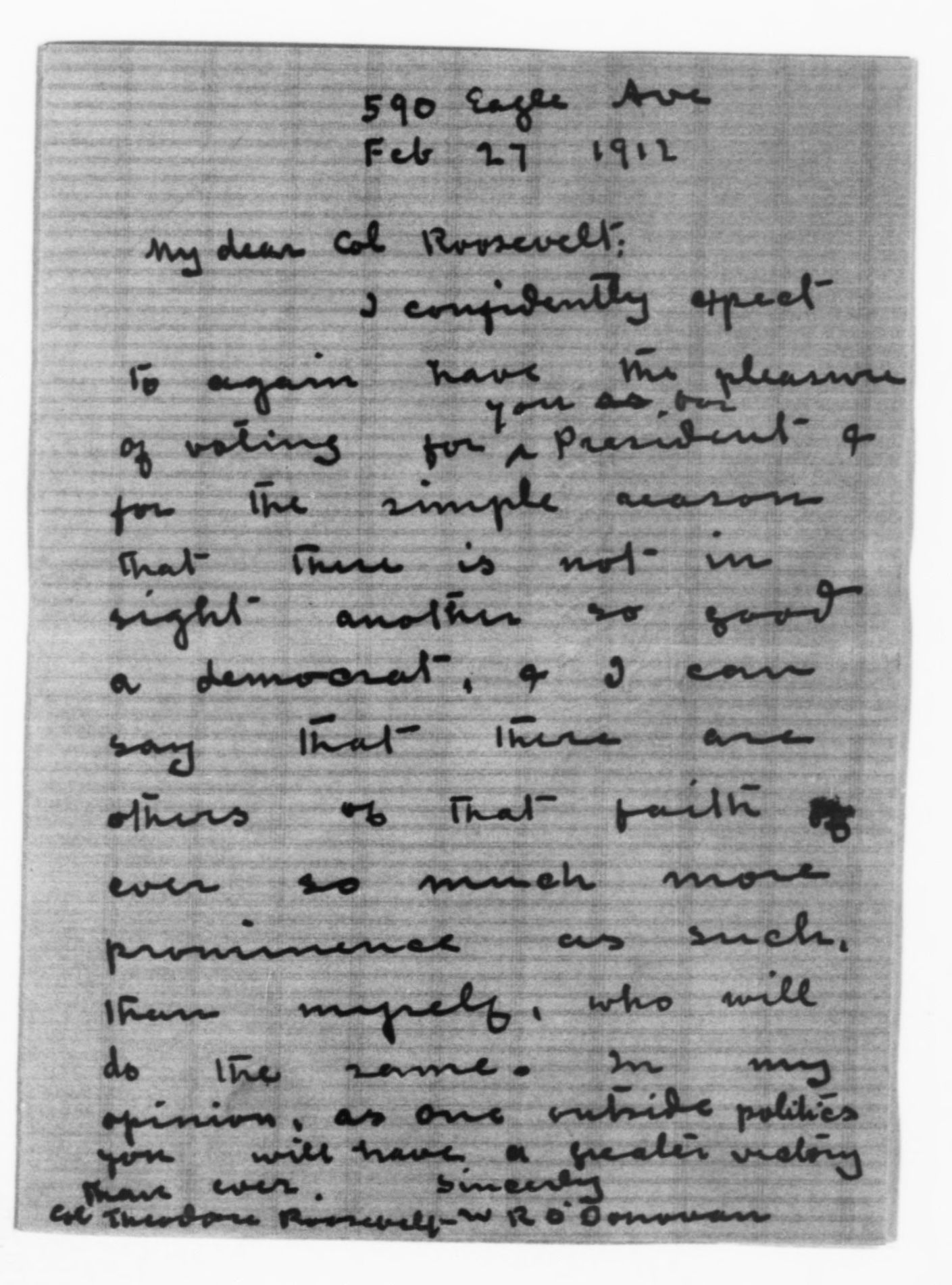 Scanned image of the current content page