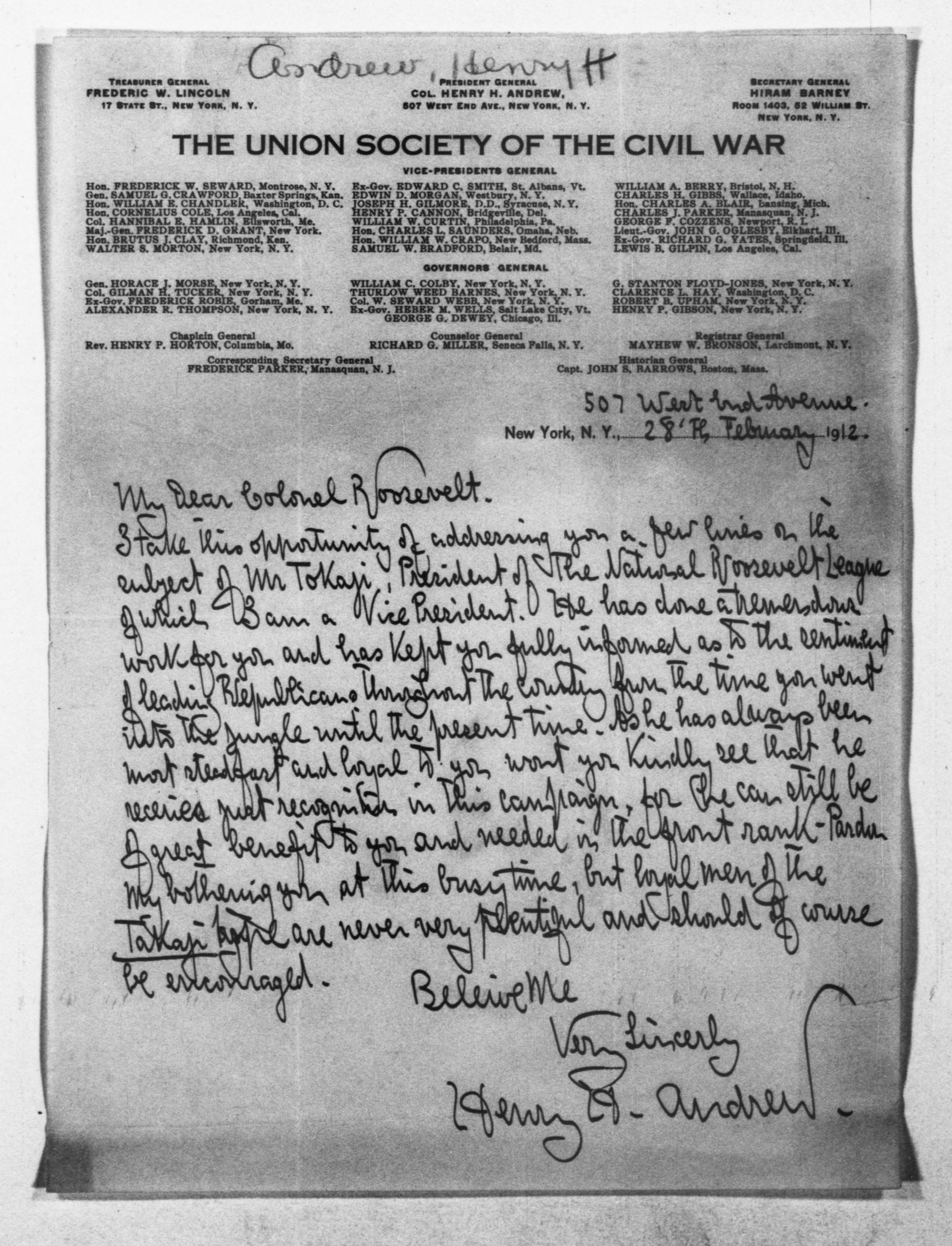 Scanned image of the current content page