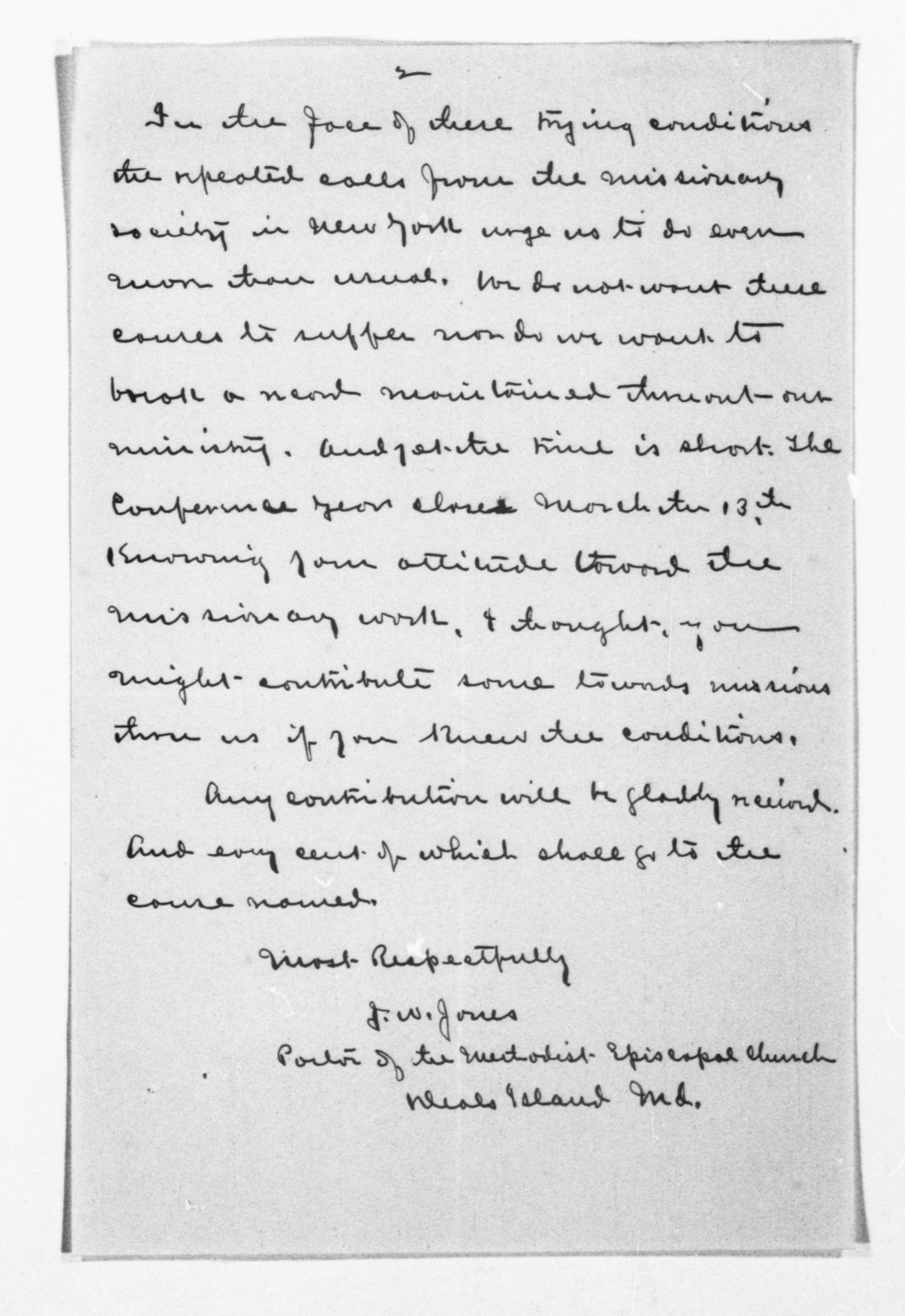 Scanned image of the current content page