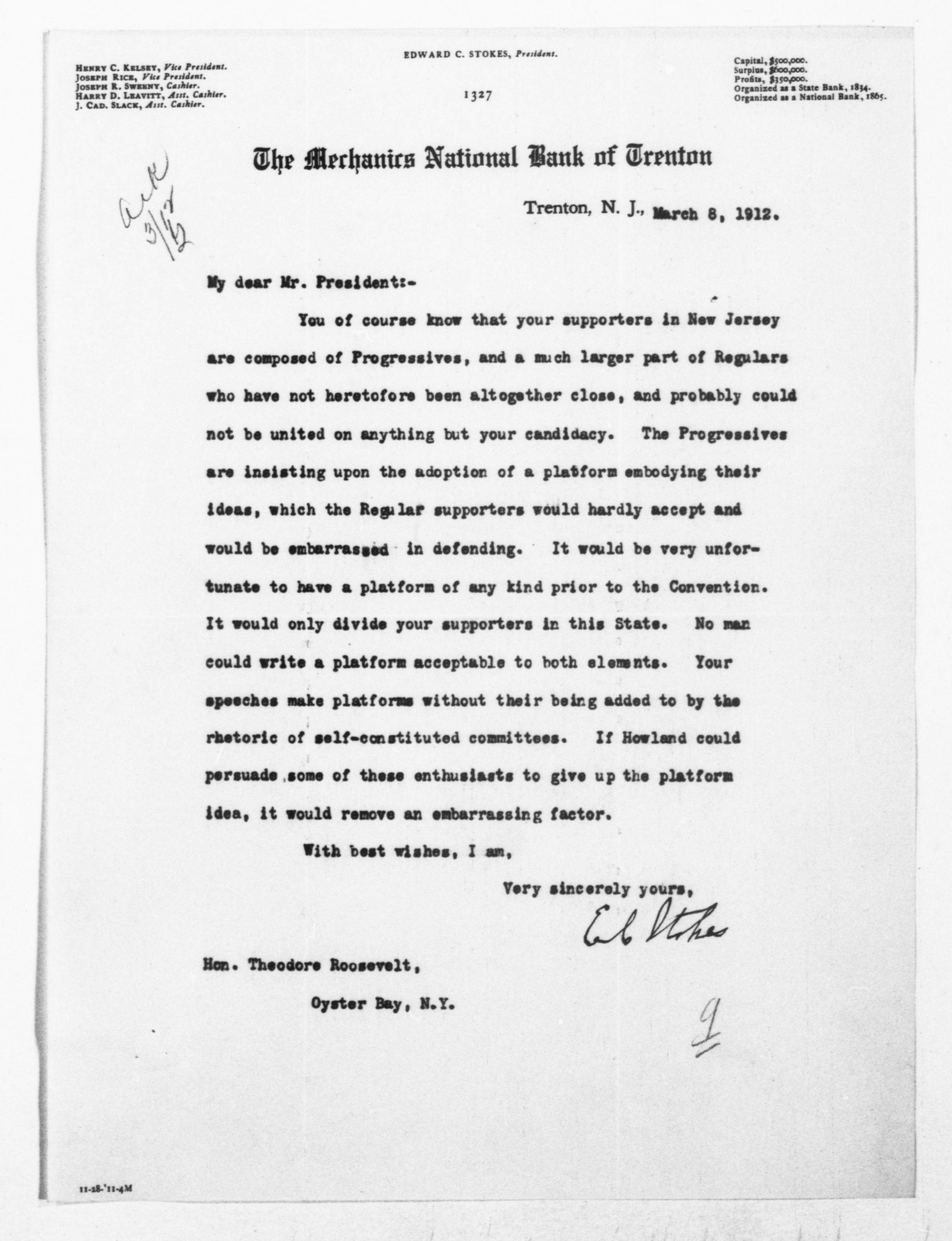 Scanned image of the current content page