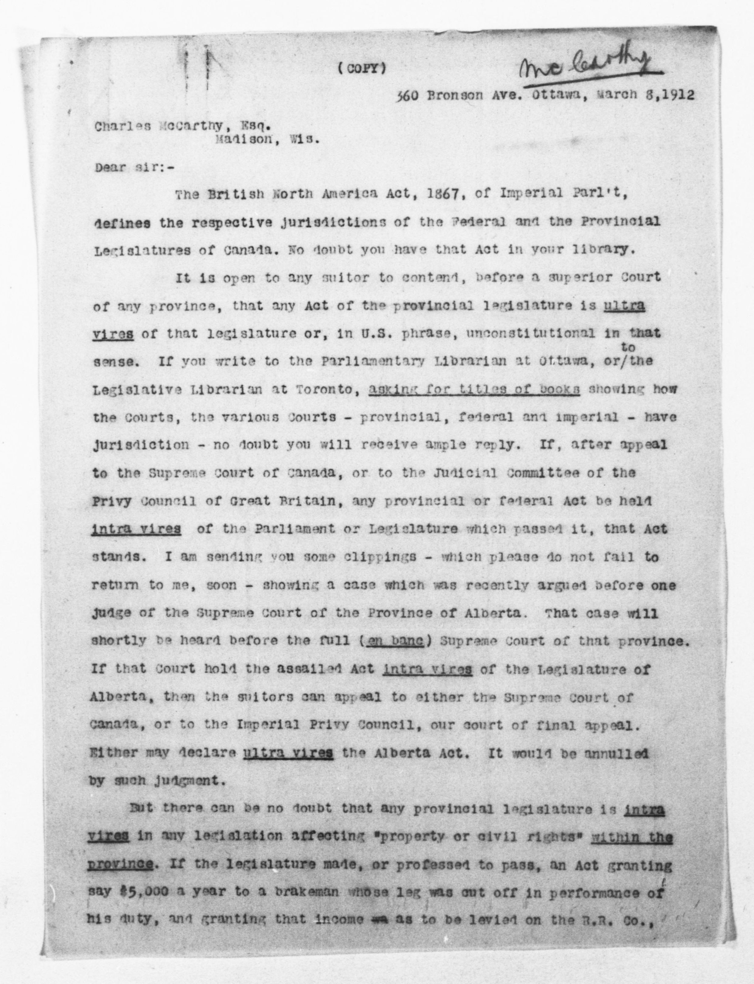 Scanned image of the current content page