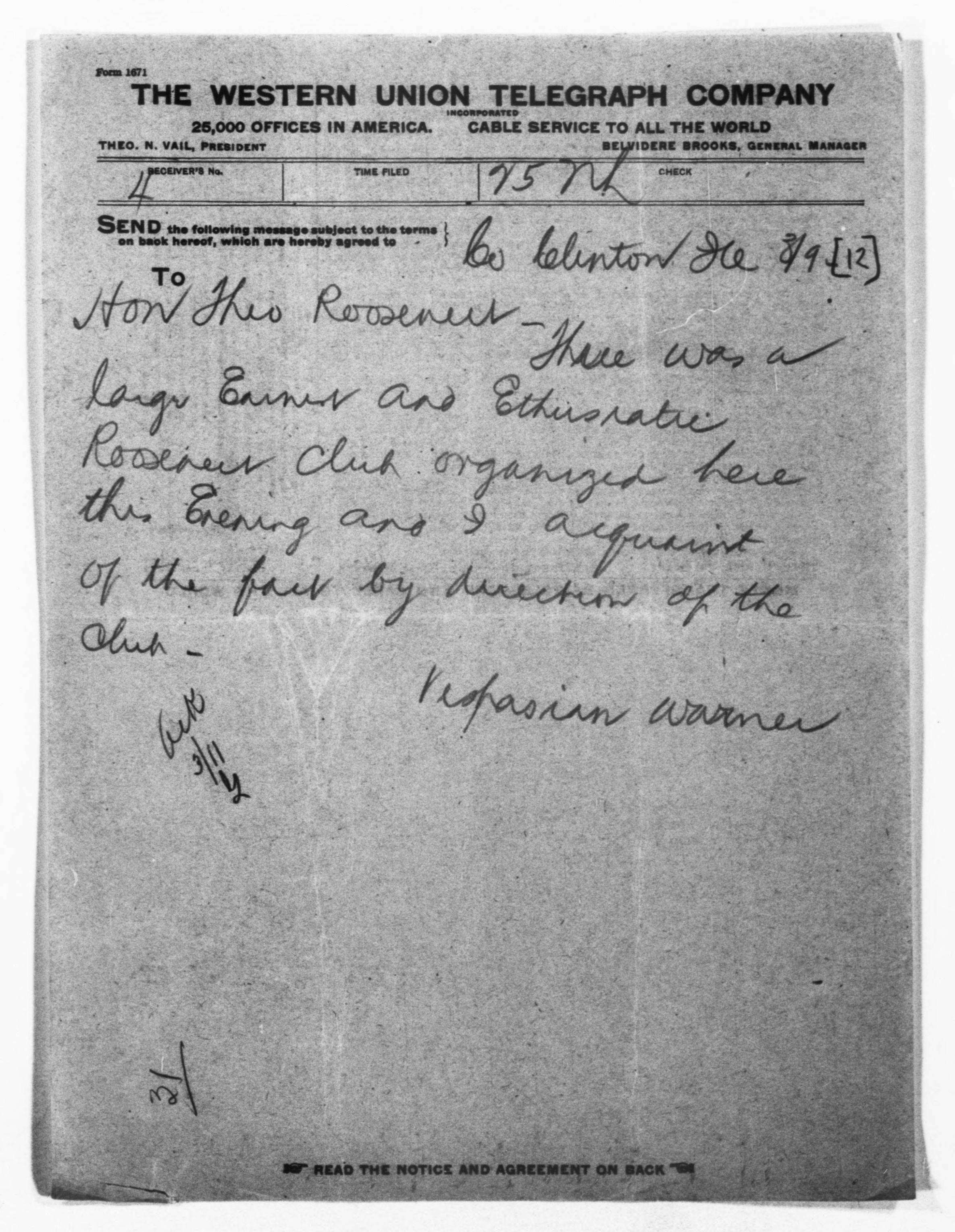 Scanned image of the current content page