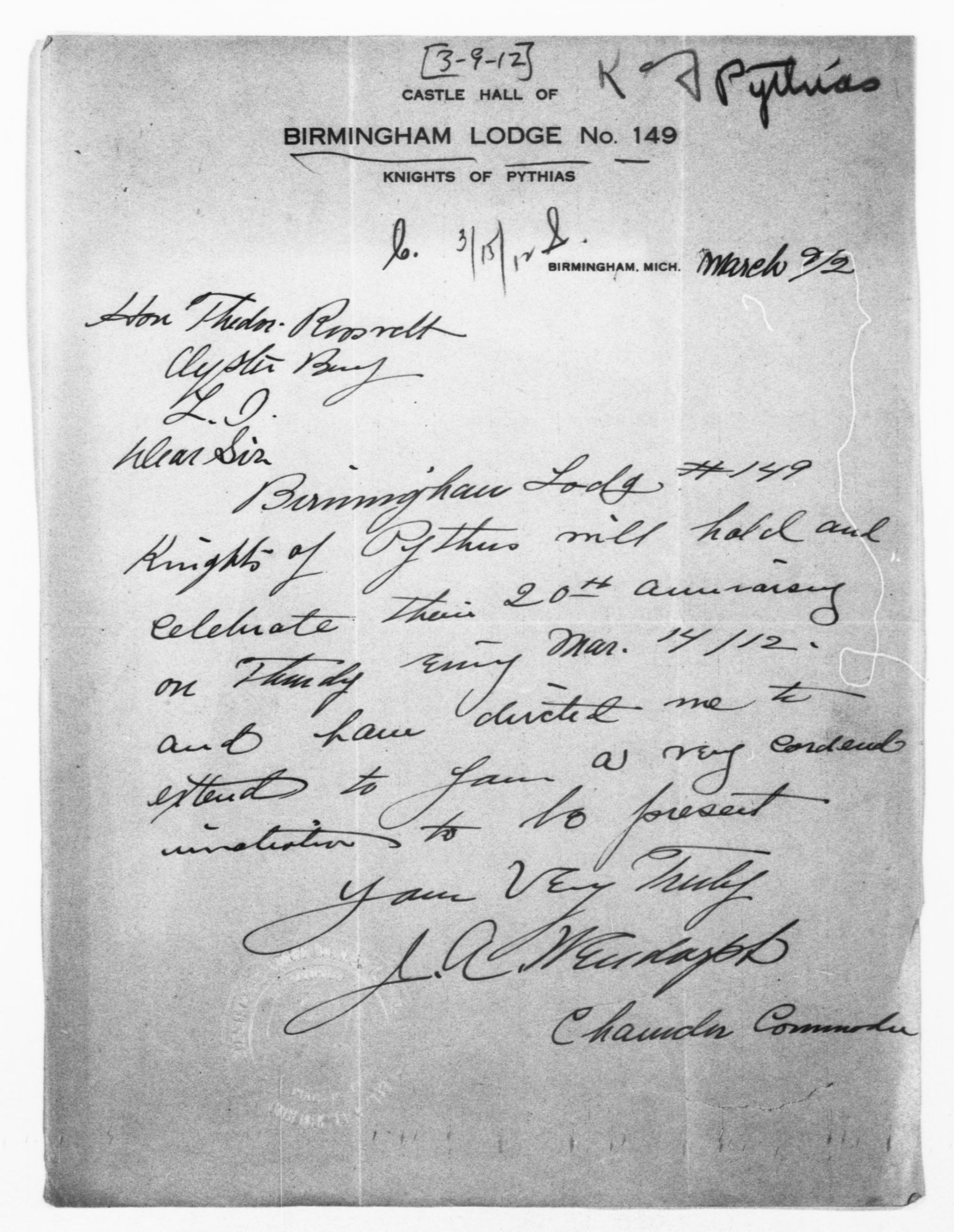 Scanned image of the current content page