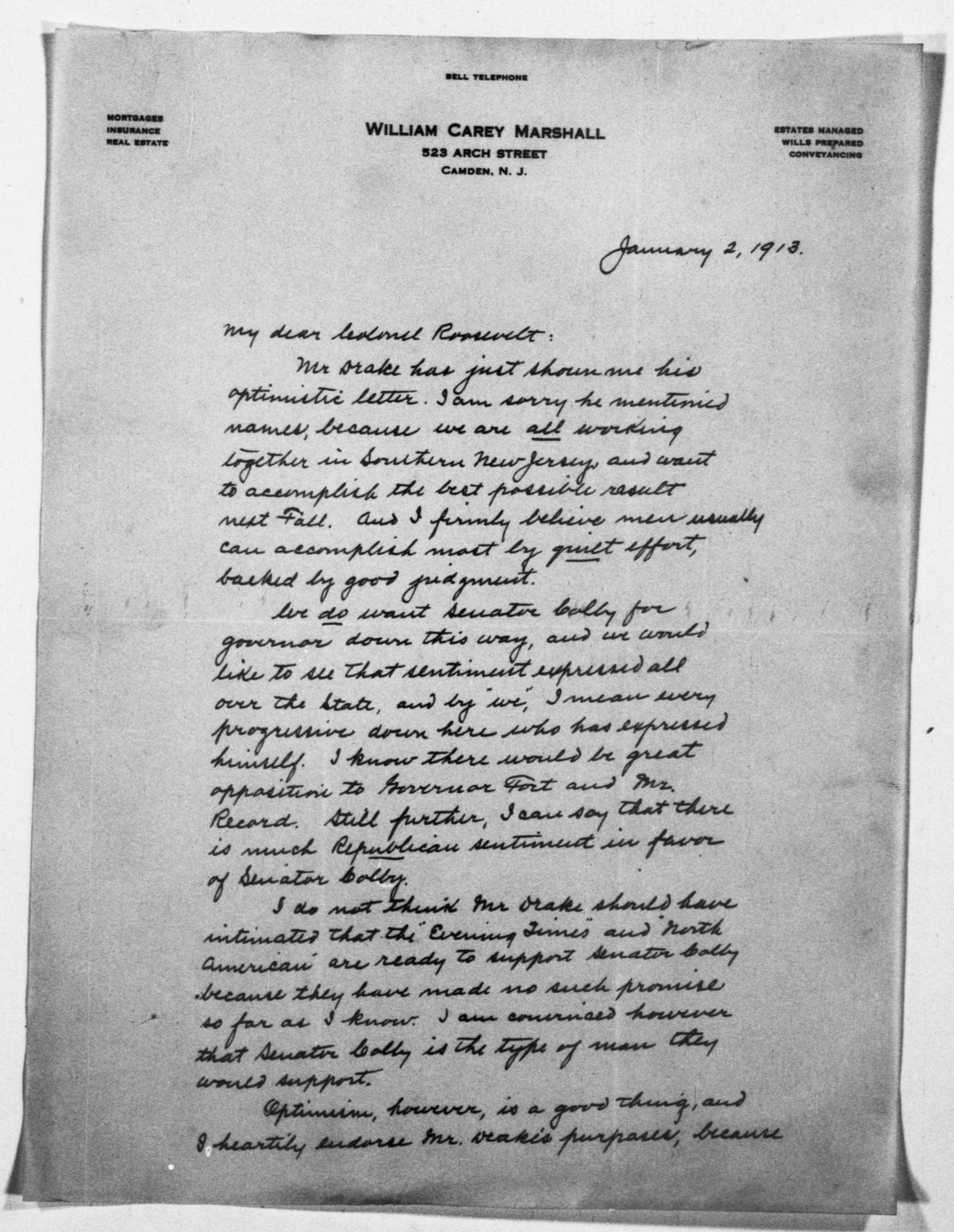 Scanned image of the current content page