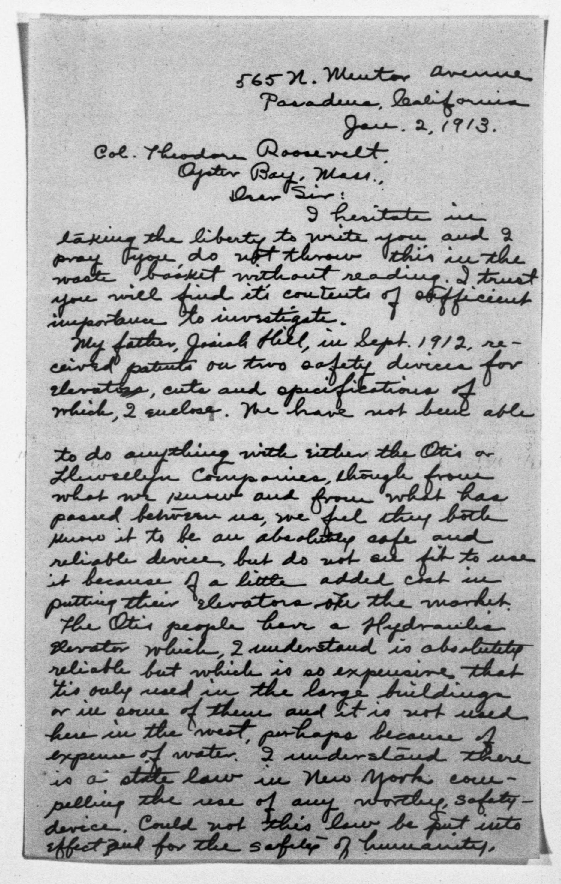 Scanned image of the current content page