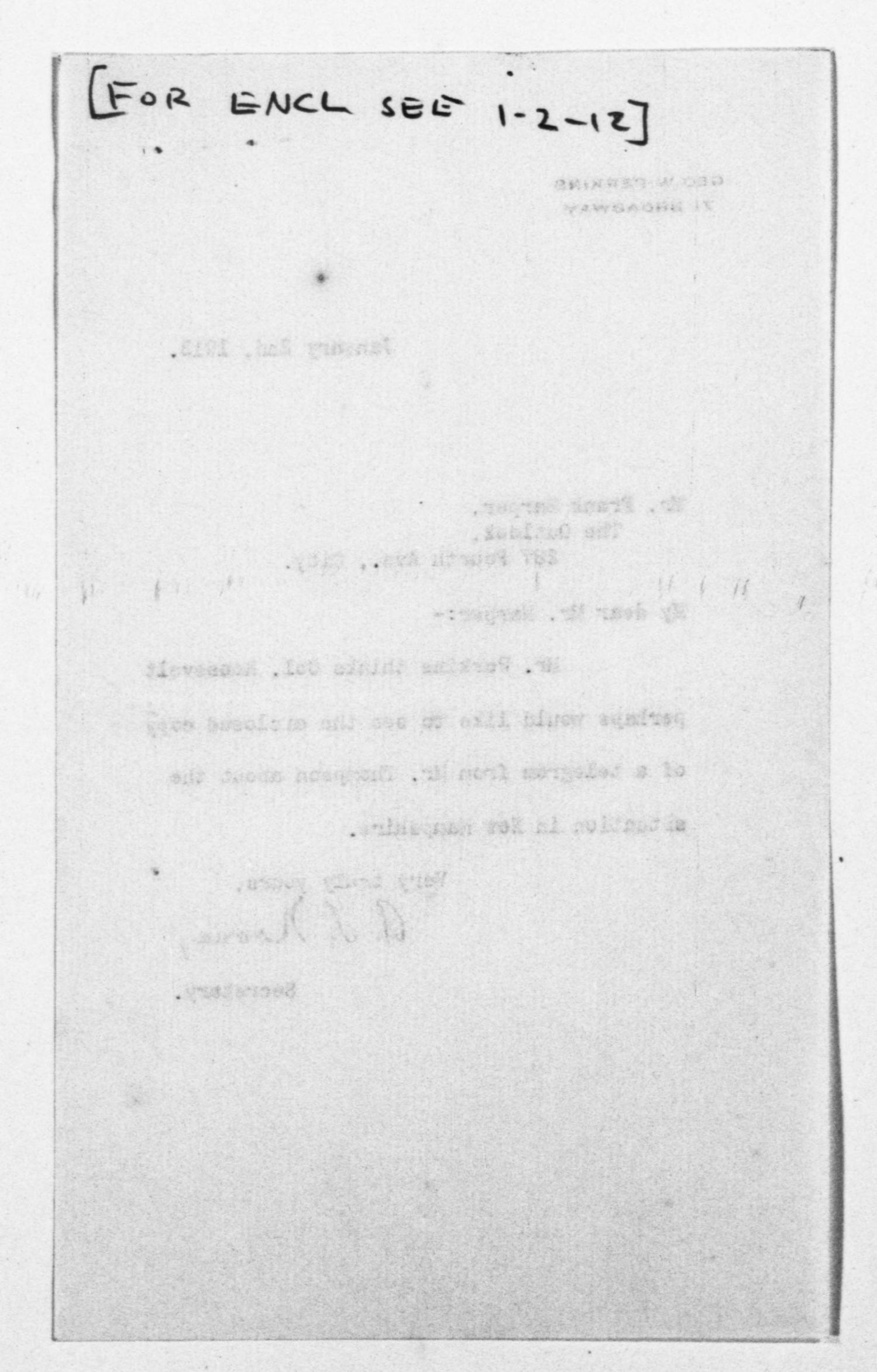 Scanned image of the current content page