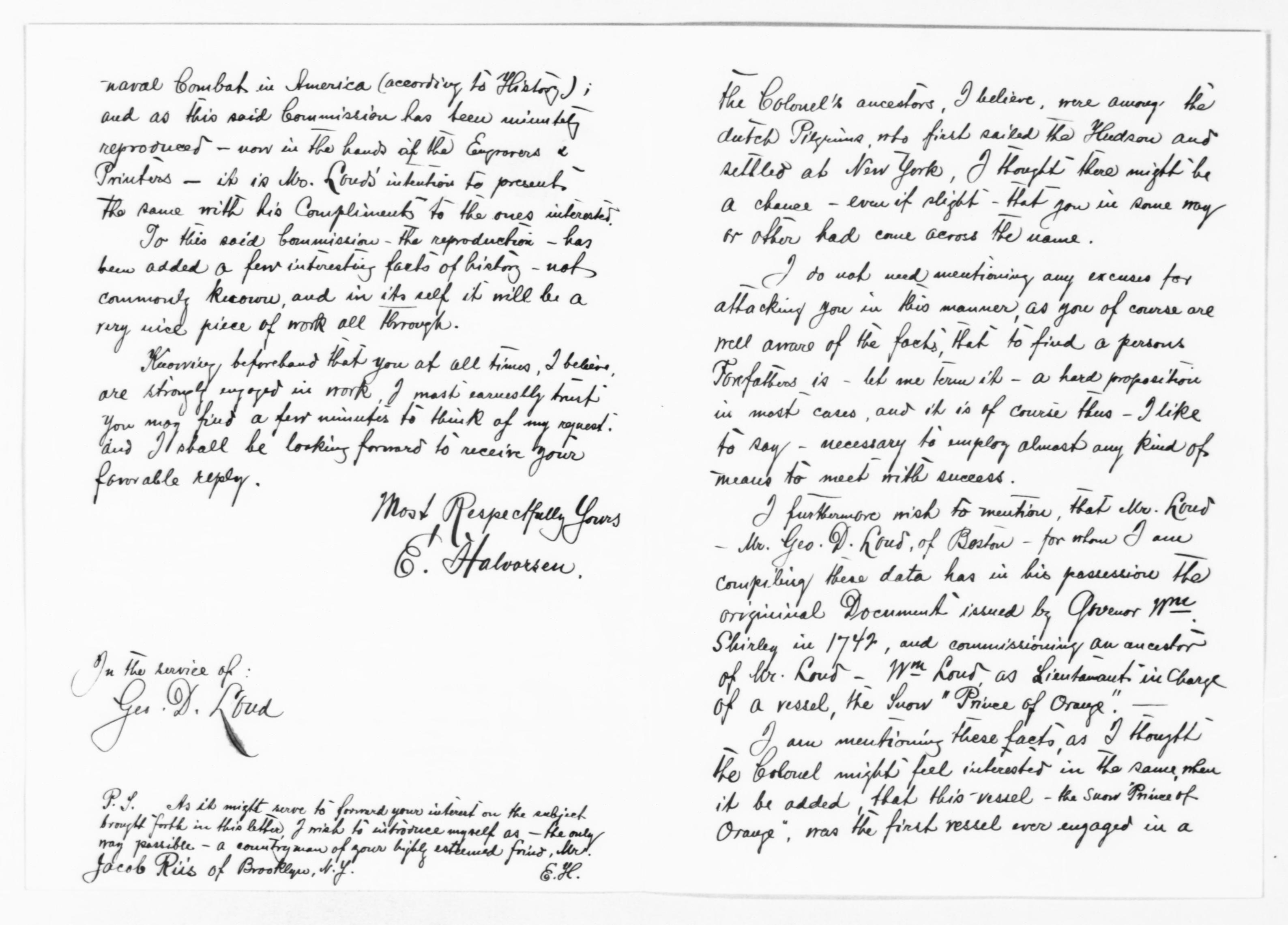 Scanned image of the current content page