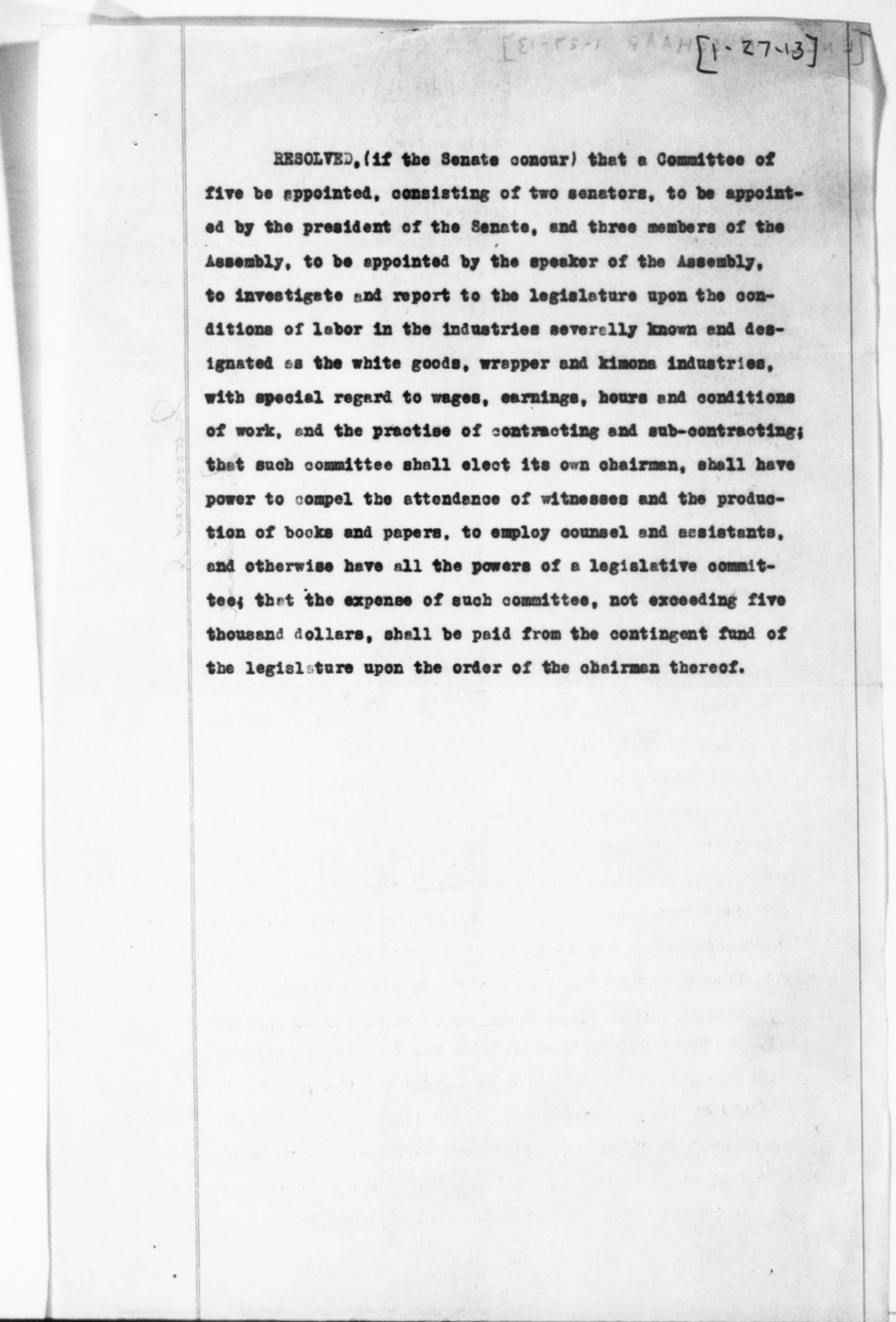 Scanned image of the current content page