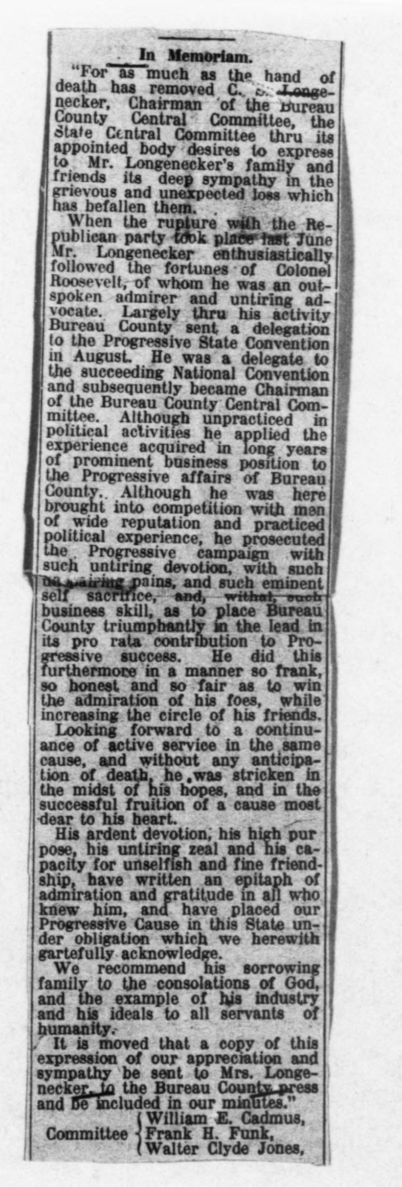 Scanned image of the current content page