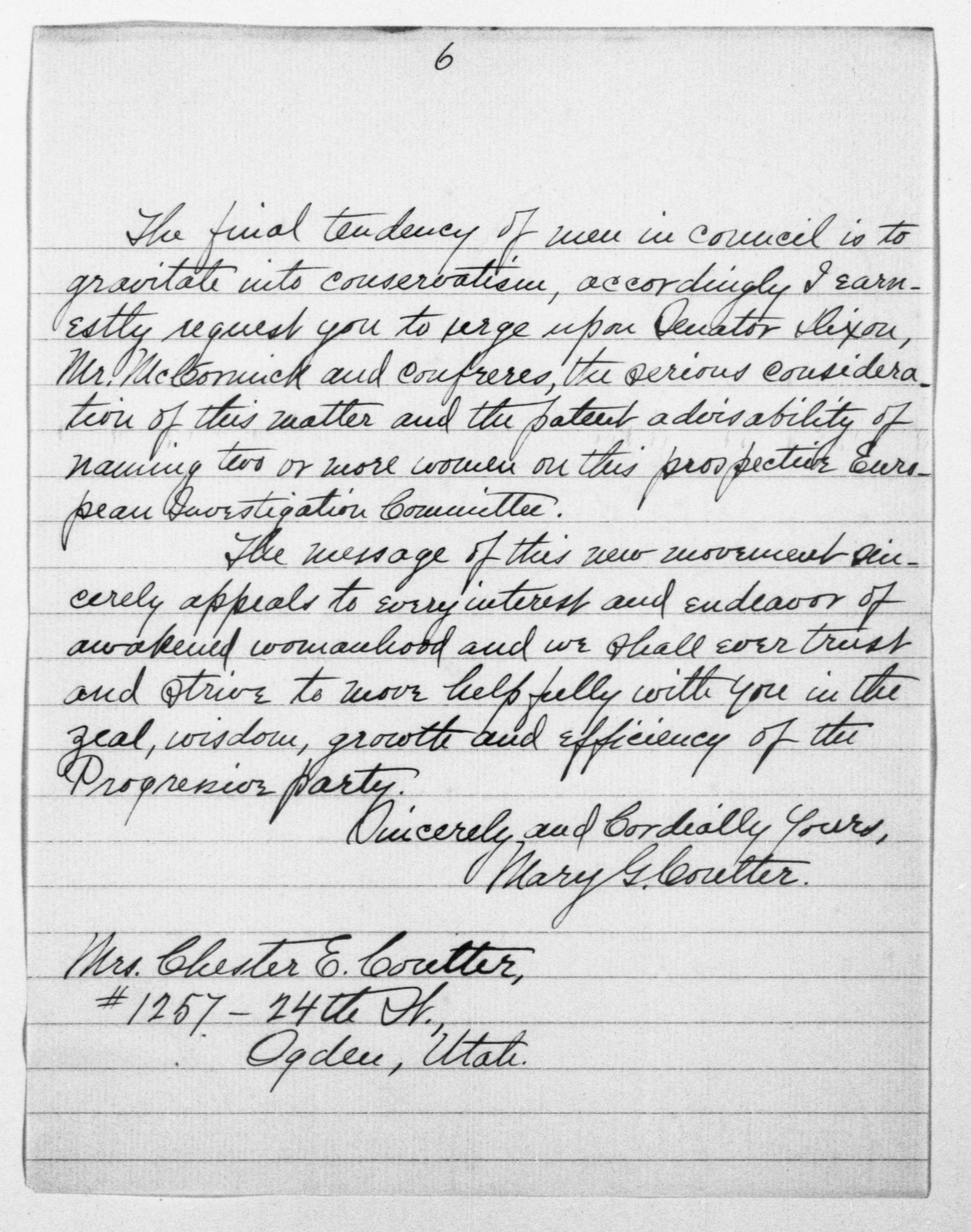 Scanned image of the current content page