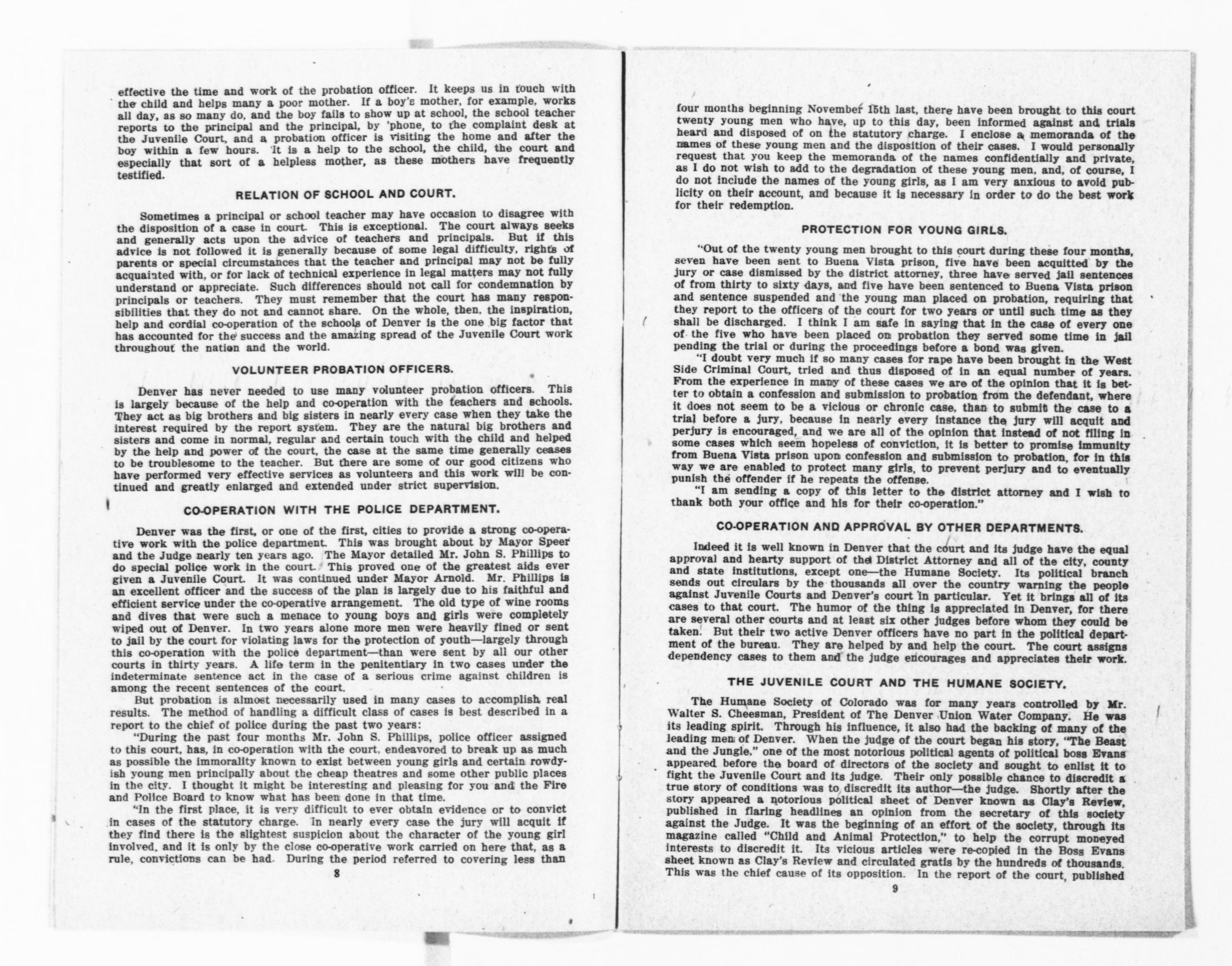 Scanned image of the current content page