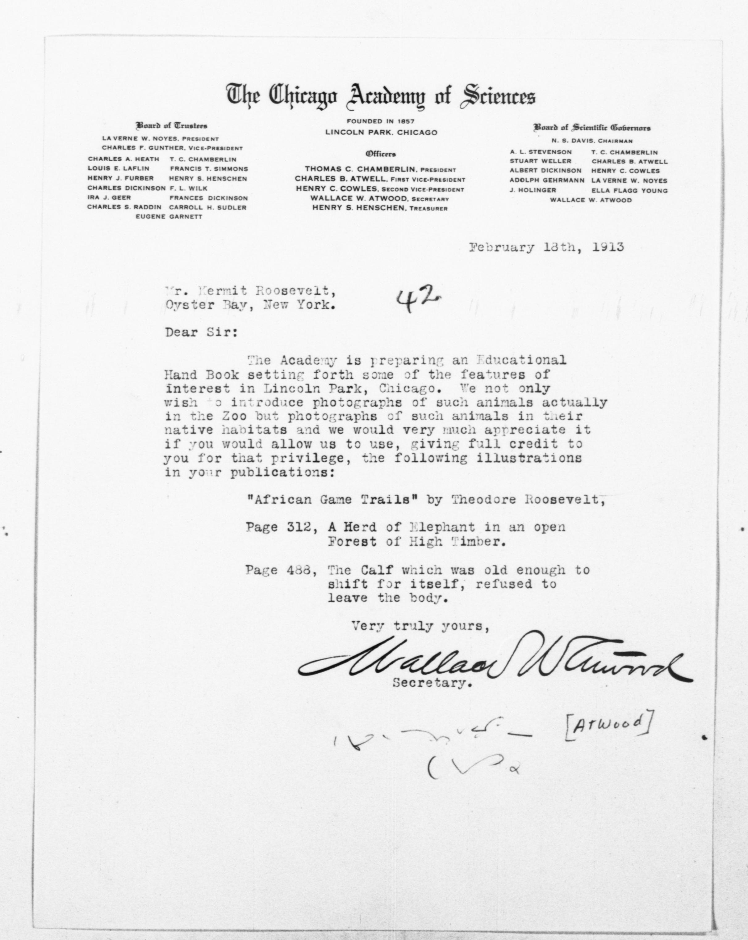 Scanned image of the current content page