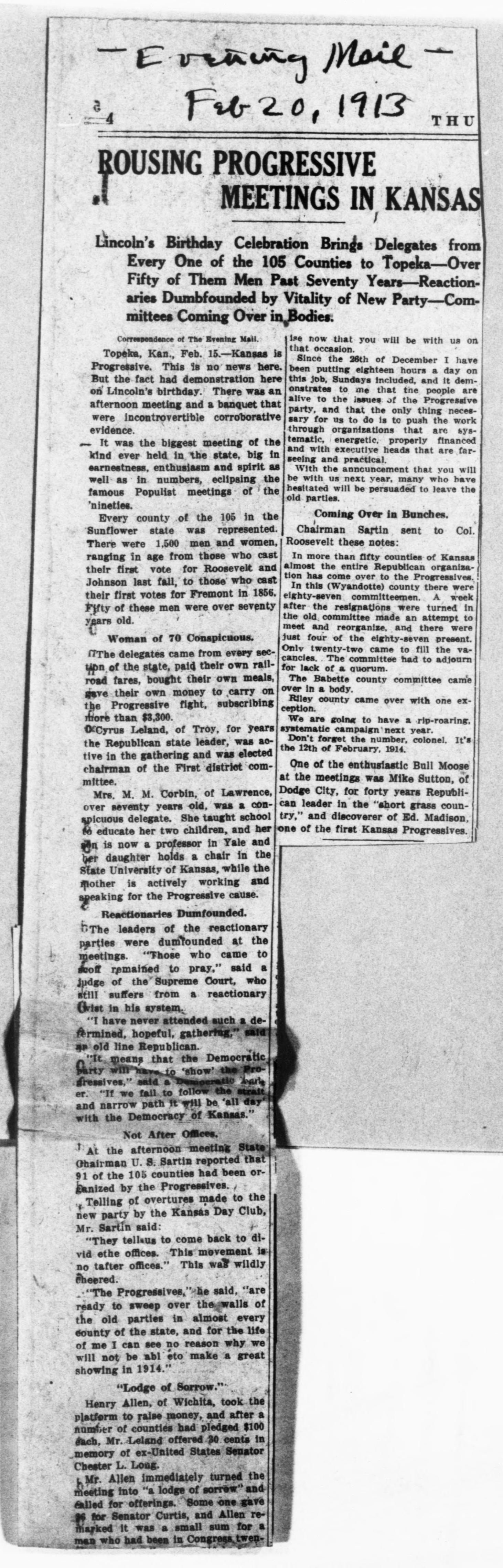 Scanned image of the current content page