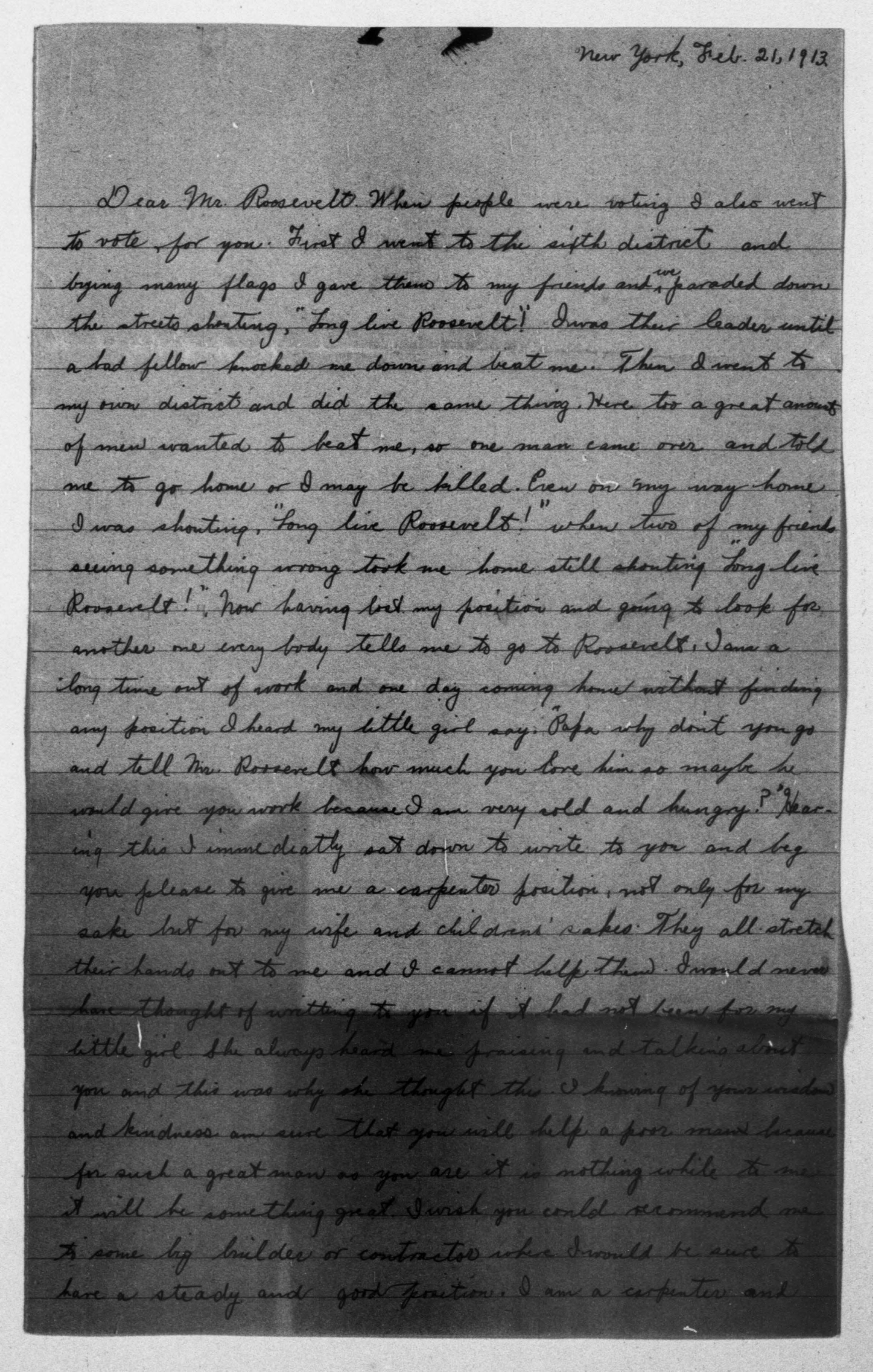 Scanned image of the current content page