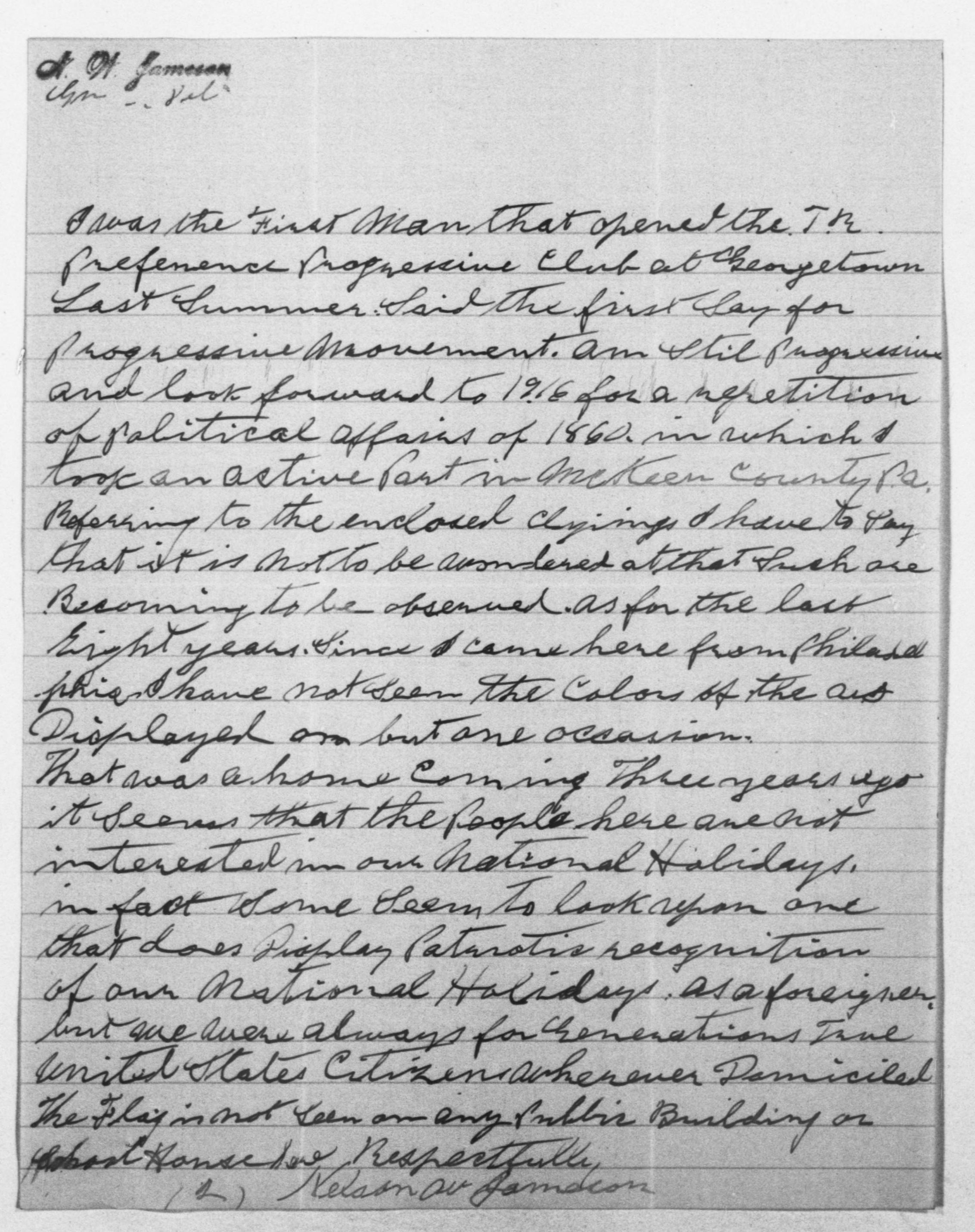 Scanned image of the current content page