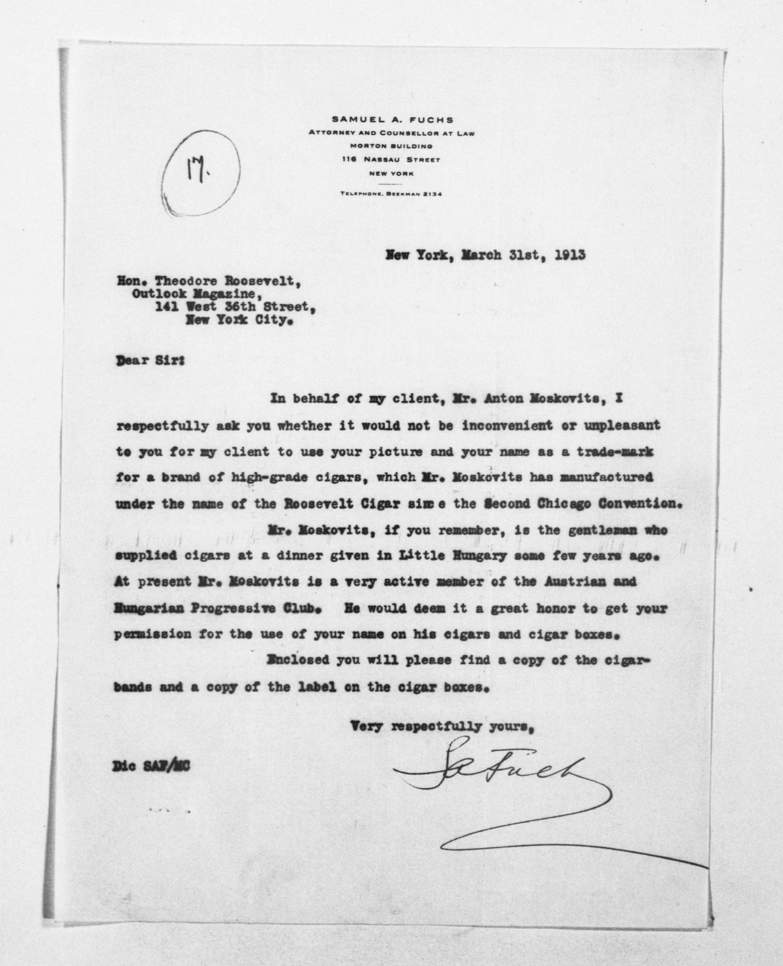 Scanned image of the current content page