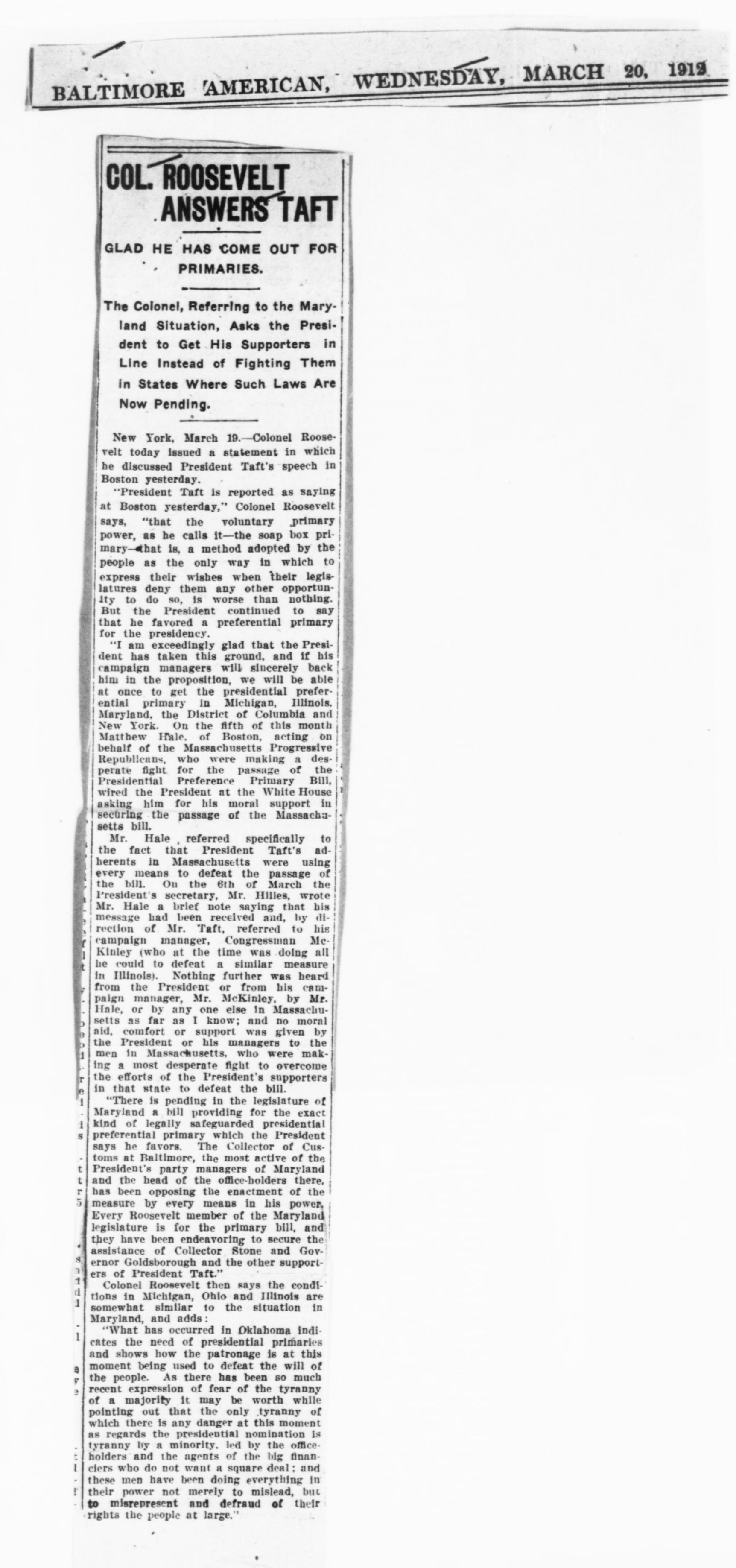 Scanned image of the current content page