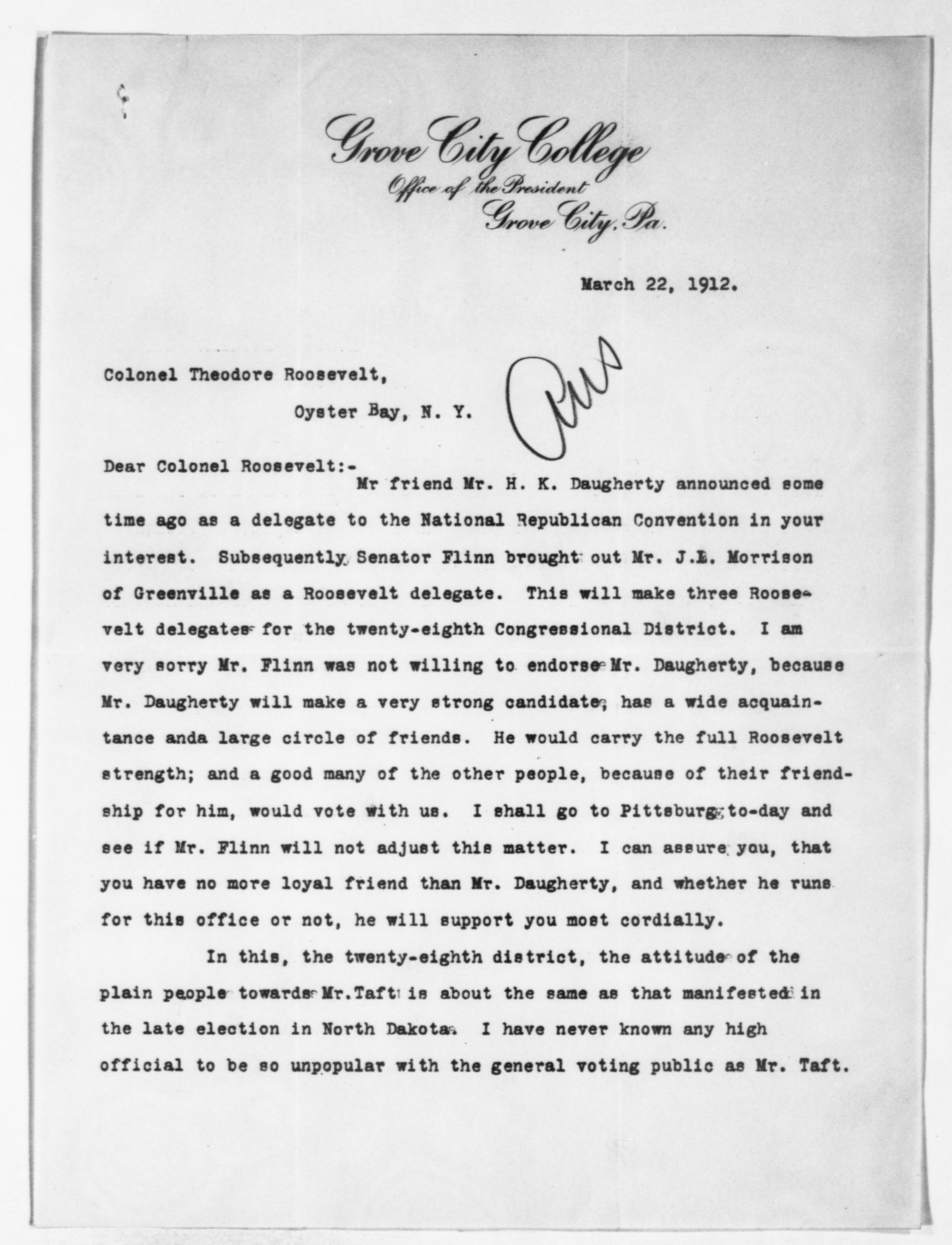 Scanned image of the current content page