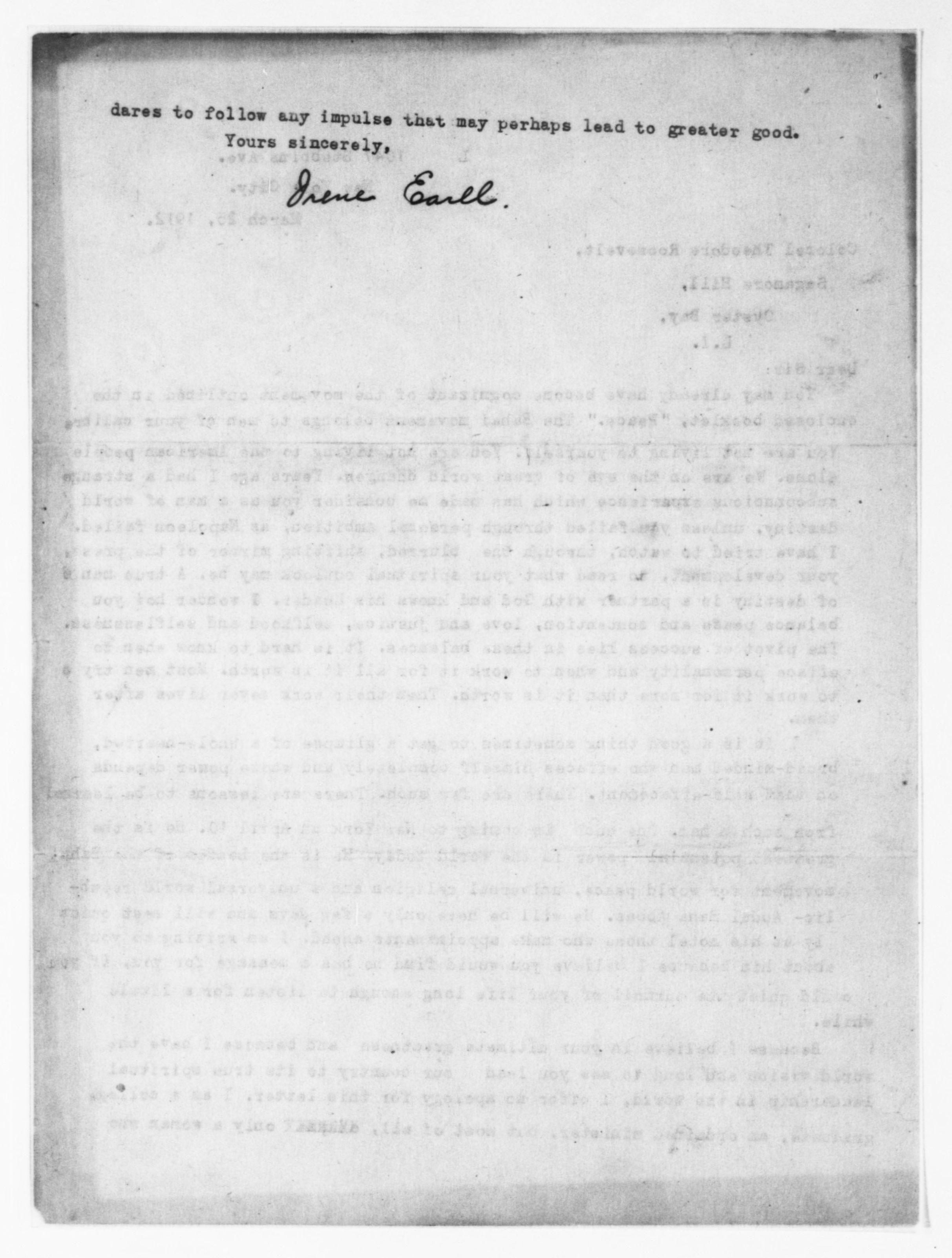 Scanned image of the current content page