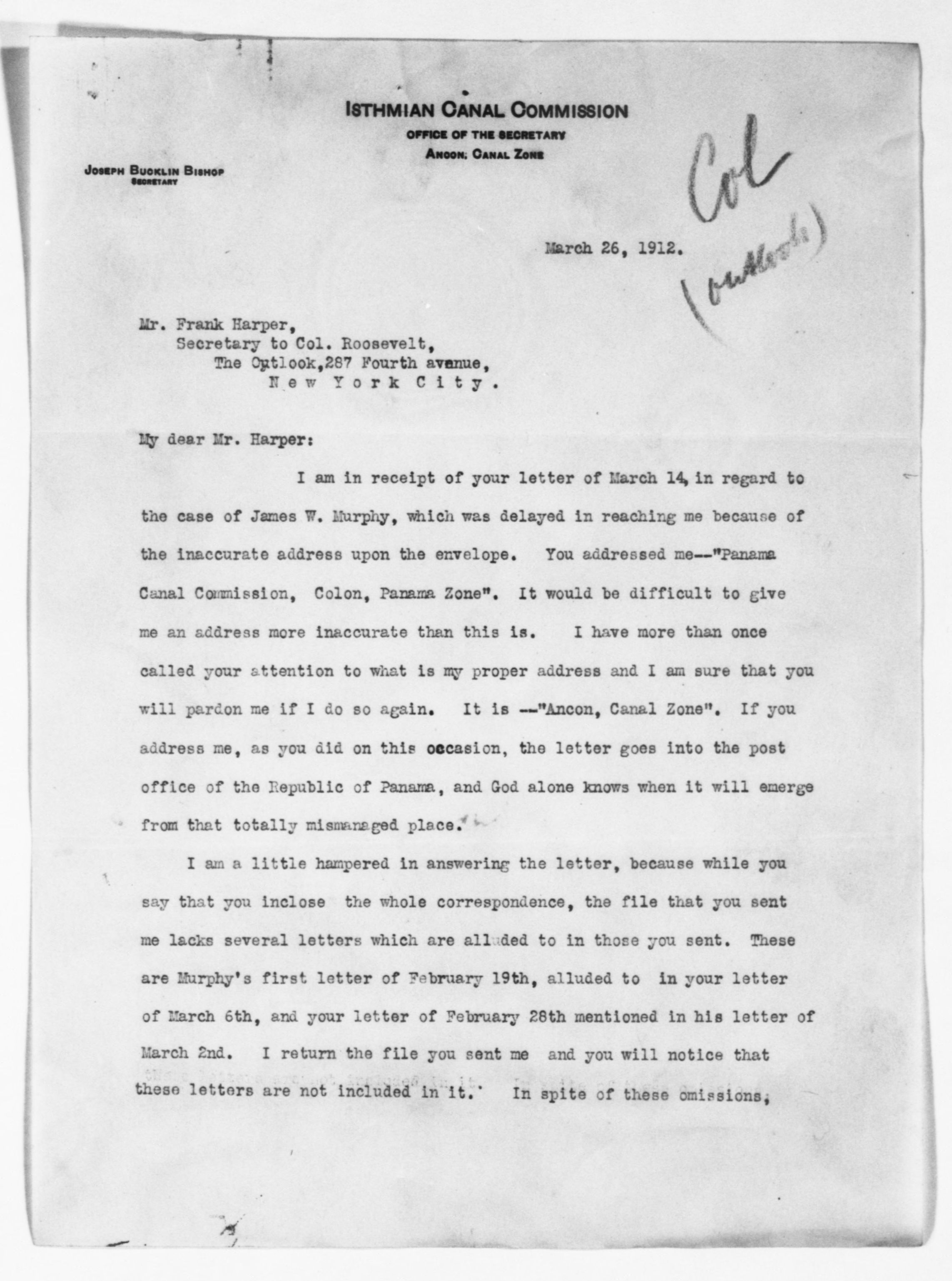 Scanned image of the current content page