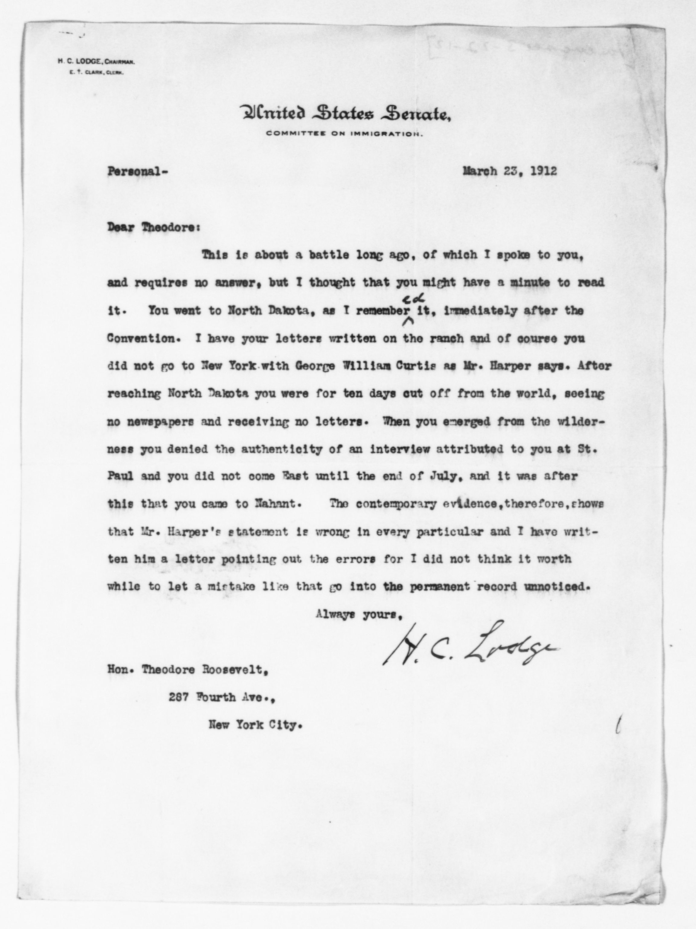 Scanned image of the current content page