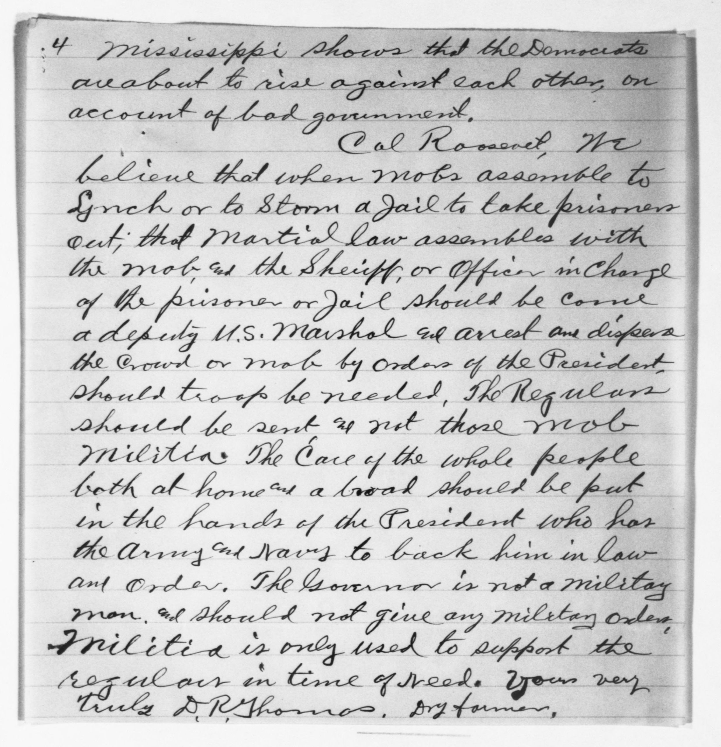 Scanned image of the current content page