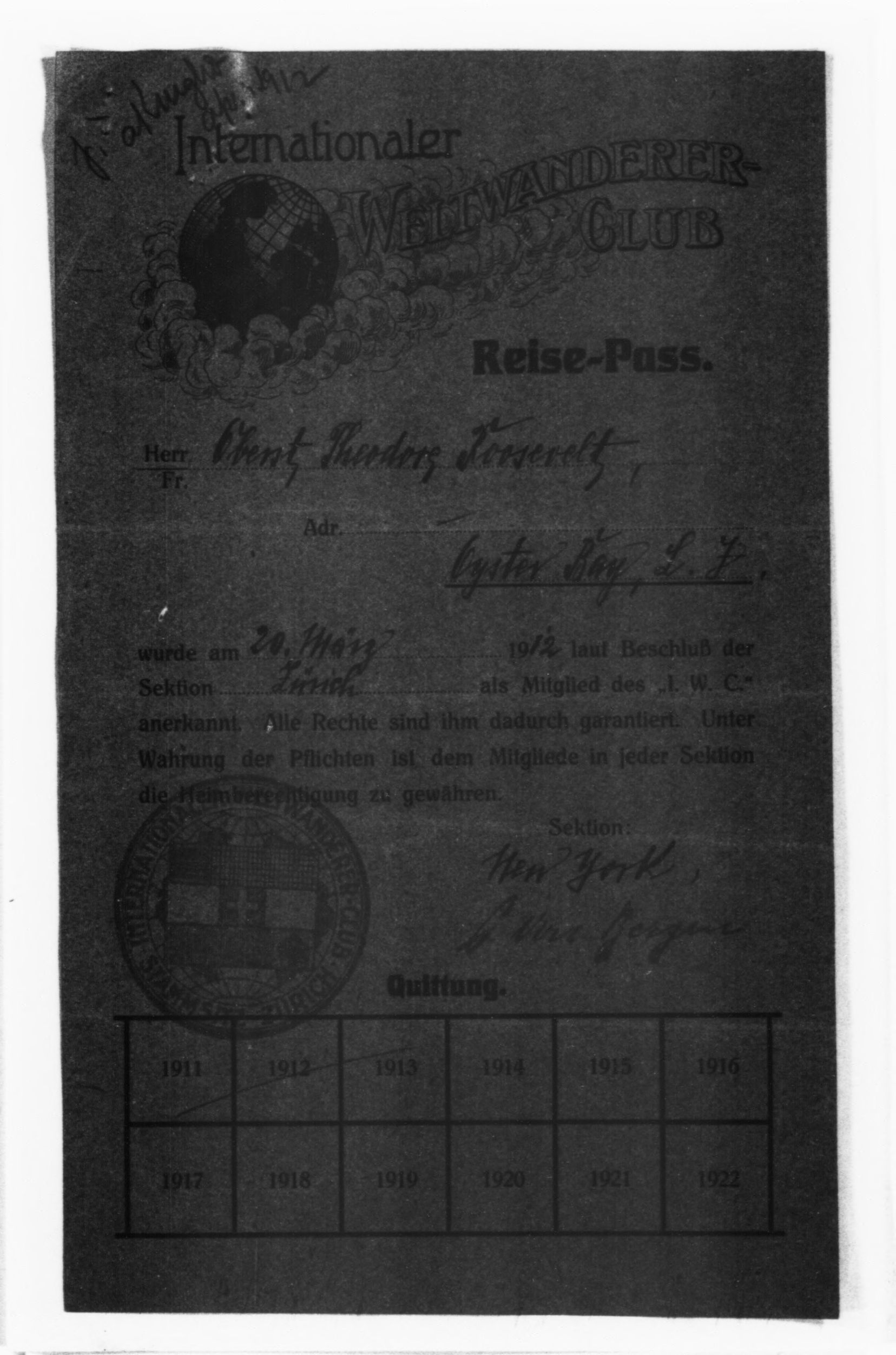 Scanned image of the current content page