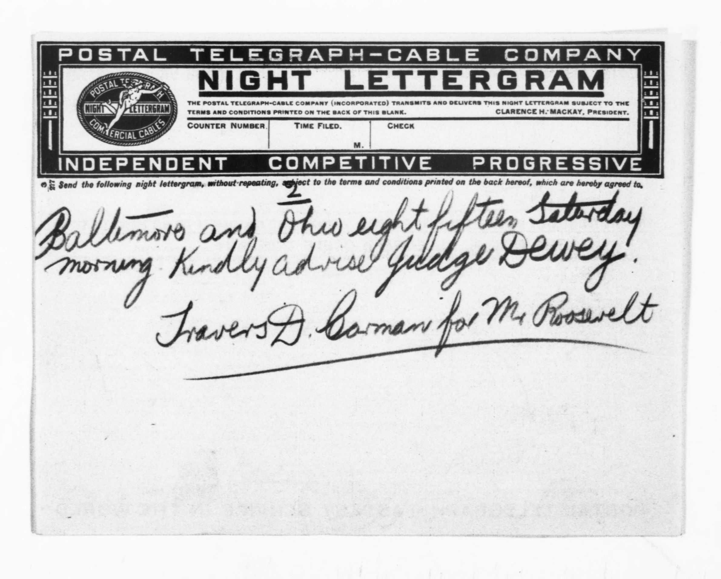 Scanned image of the current content page