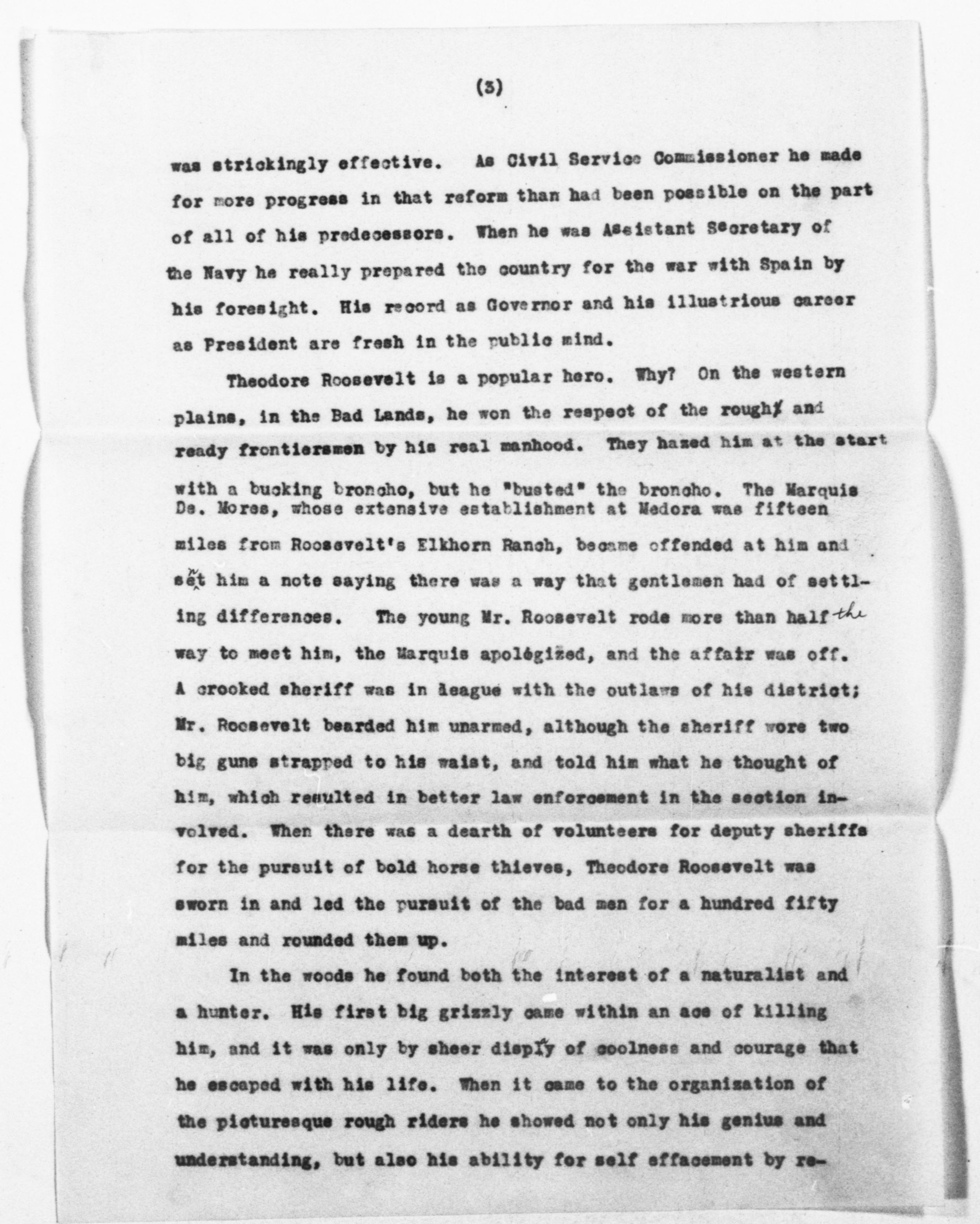 Scanned image of the current content page