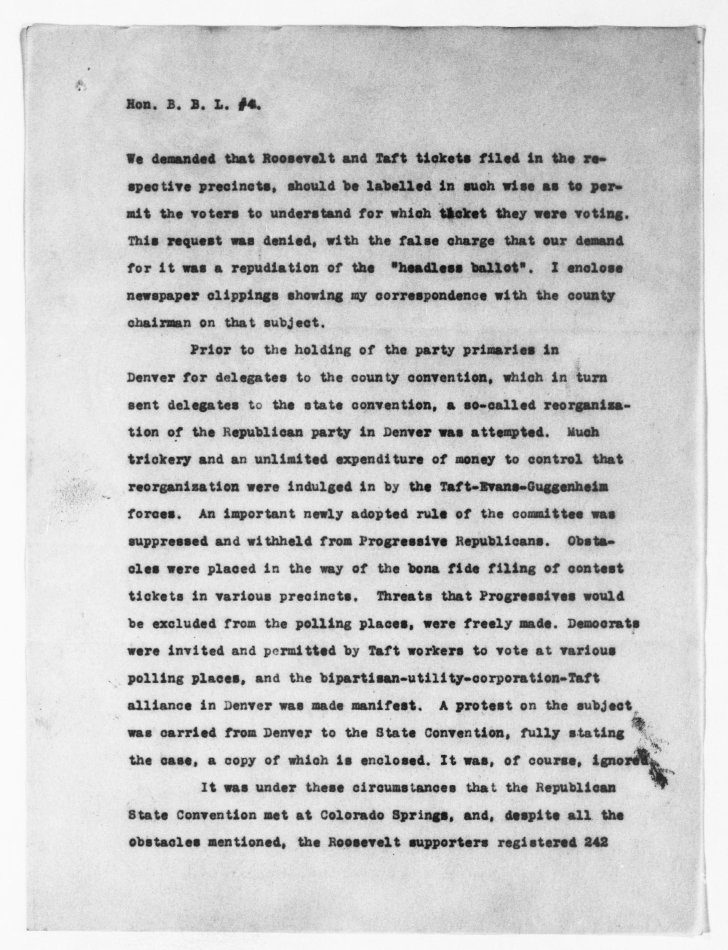 Scanned image of the current content page