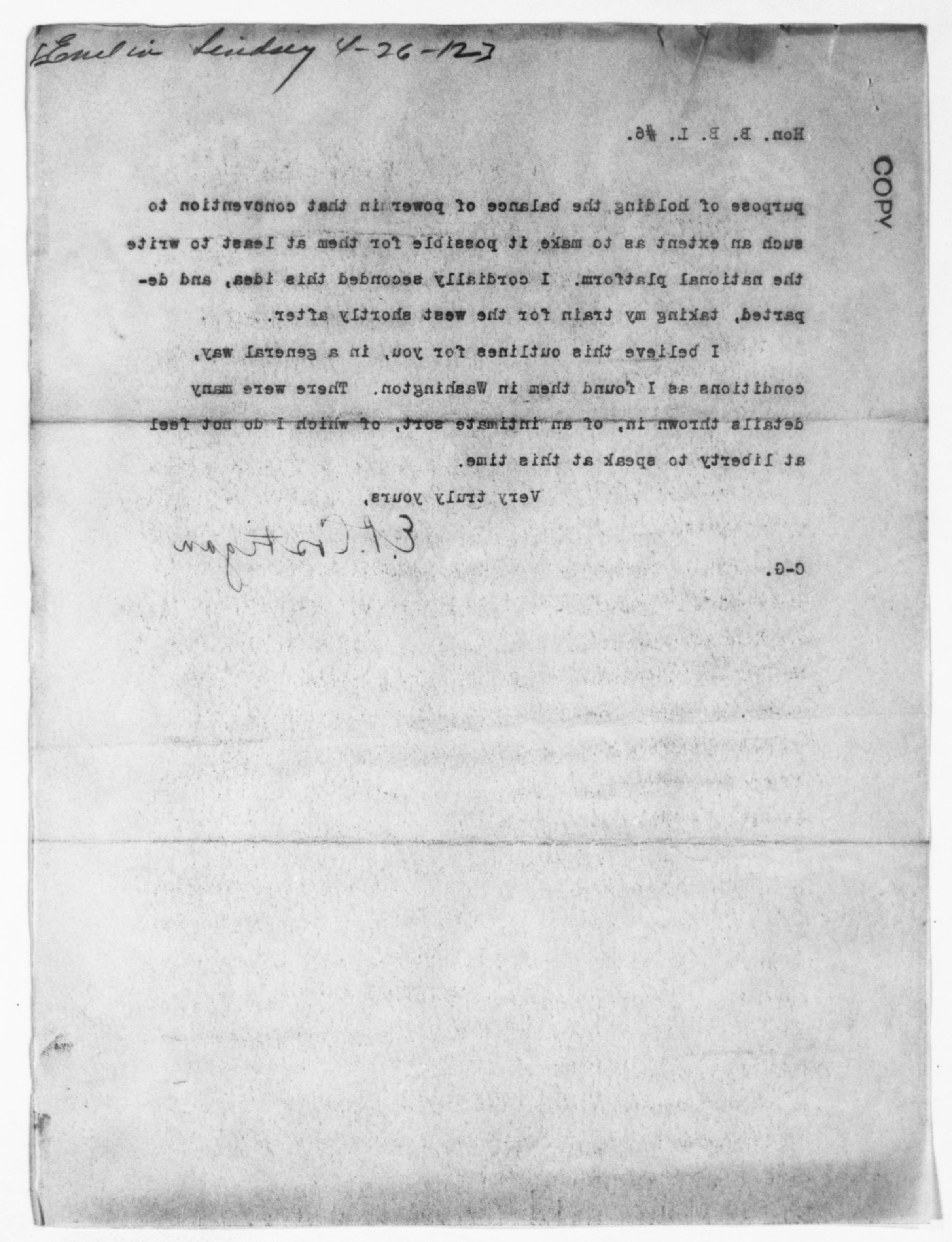 Scanned image of the current content page