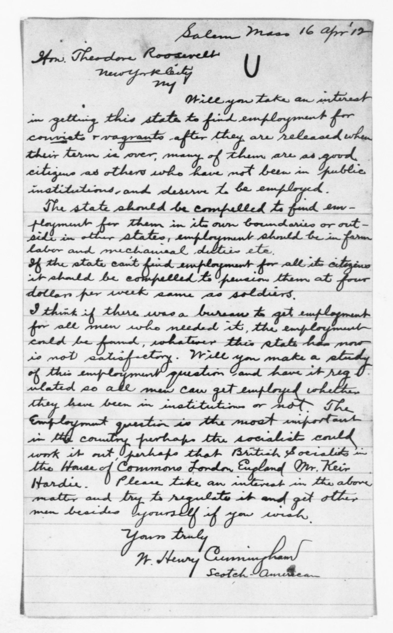 Scanned image of the current content page