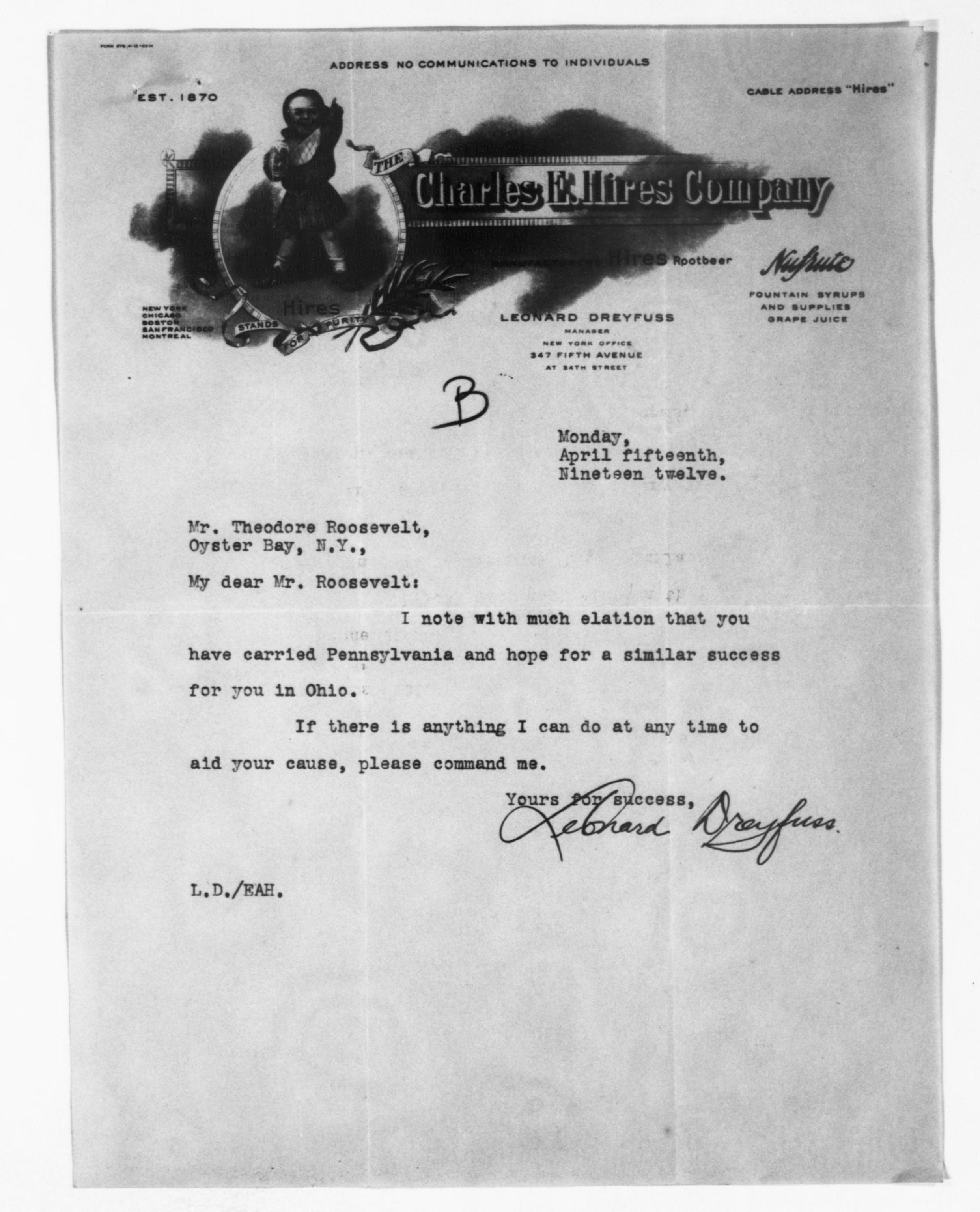 Scanned image of the current content page