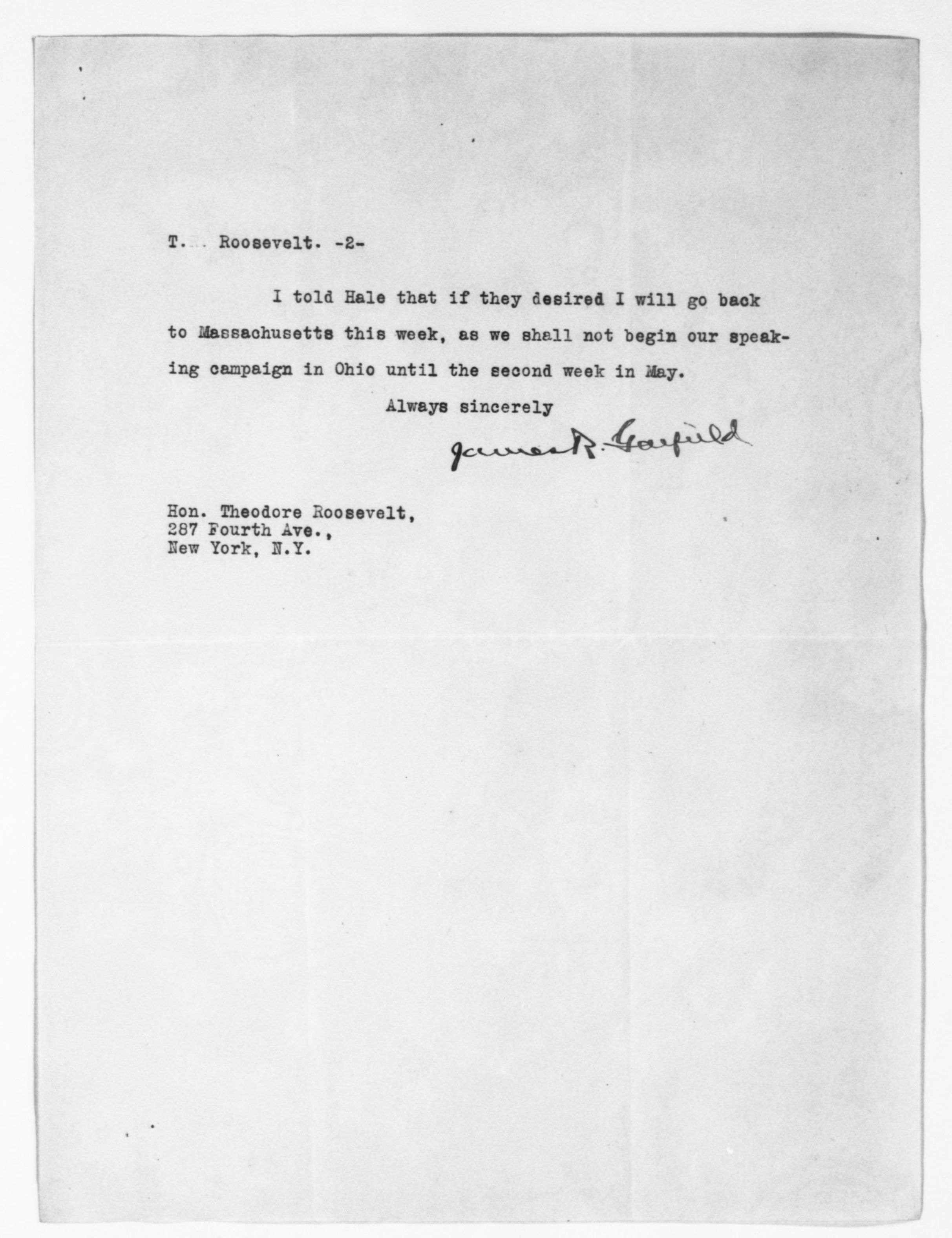 Scanned image of the current content page