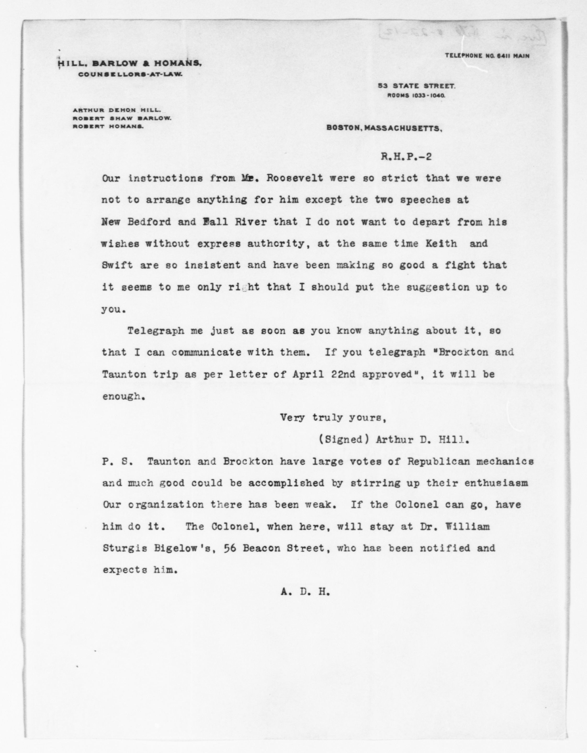 Scanned image of the current content page