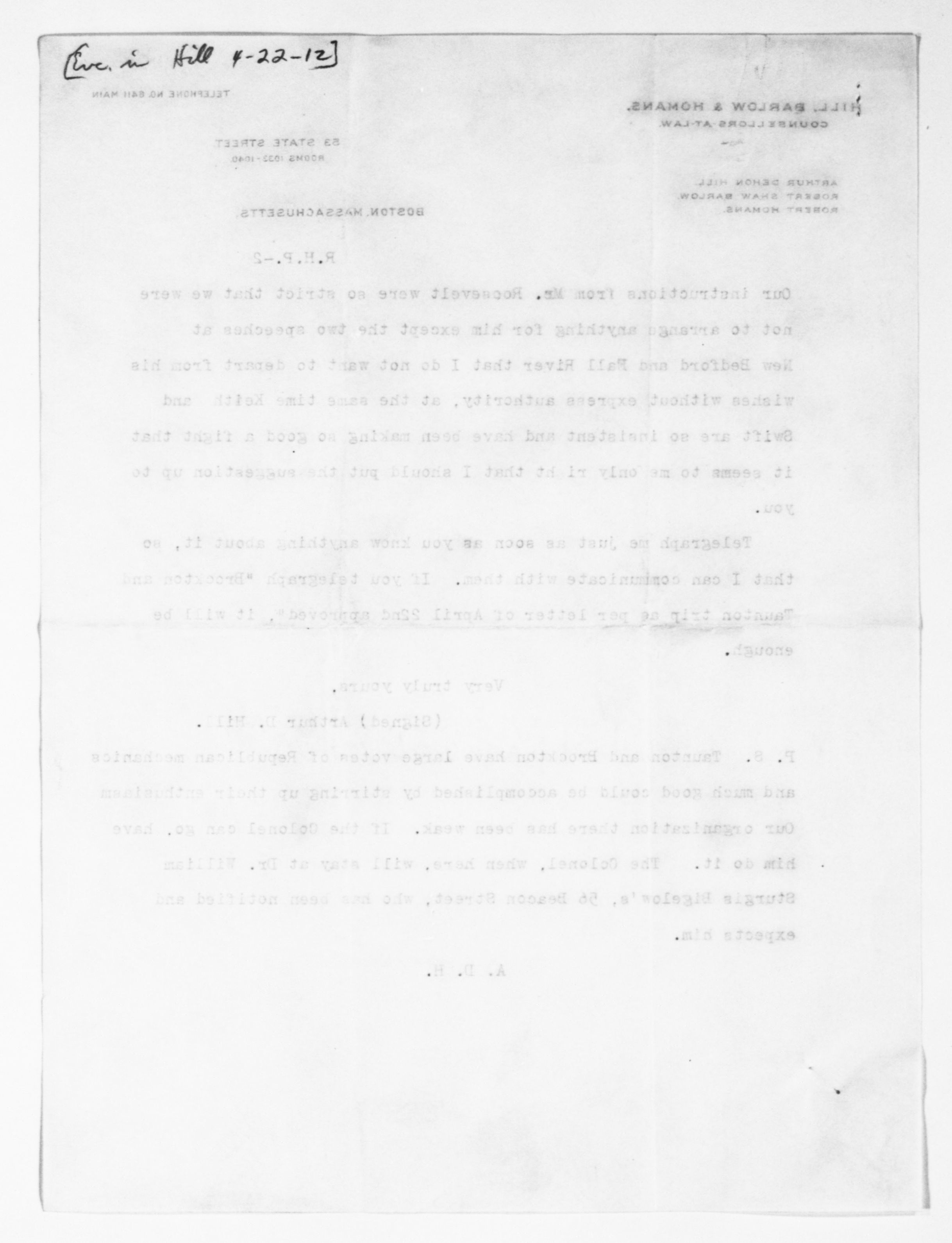 Scanned image of the current content page