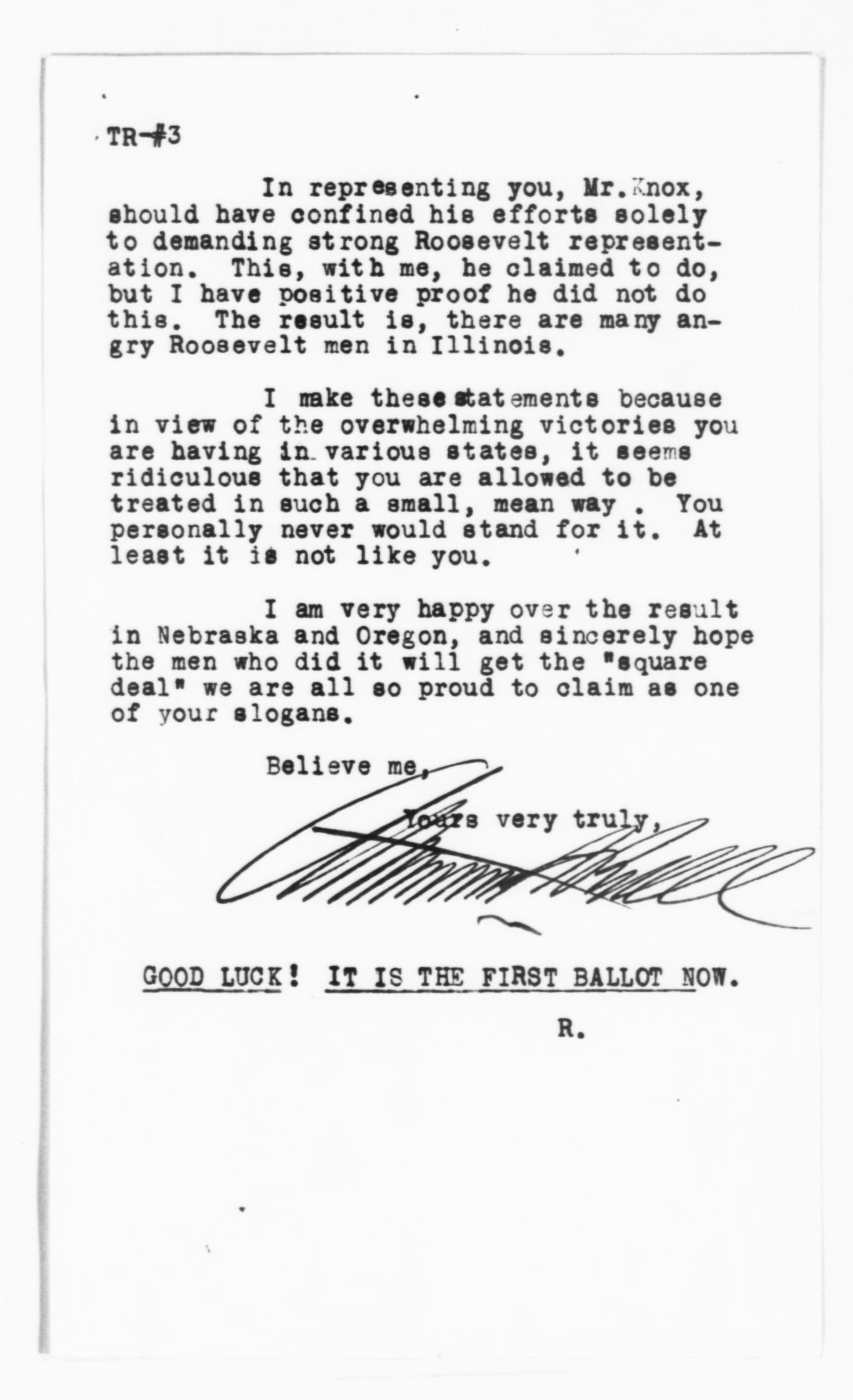 Scanned image of the current content page