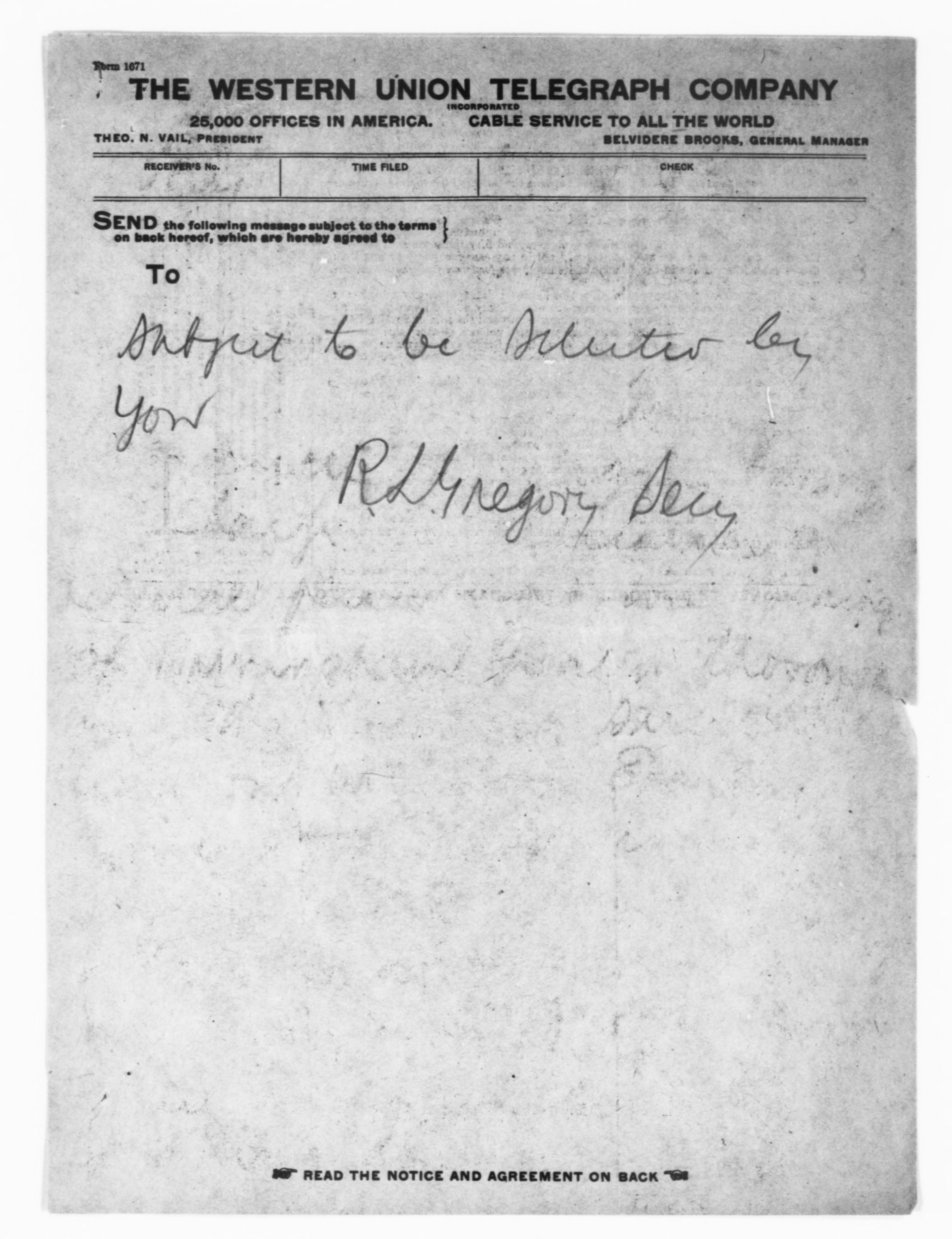 Scanned image of the current content page